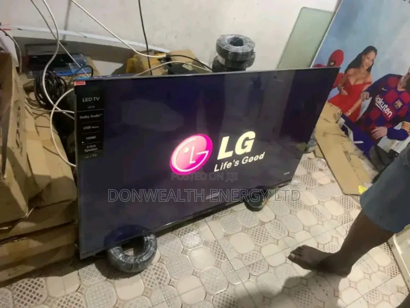 50inches Youtube Tv, Original Lg Tv, Slim Frame
