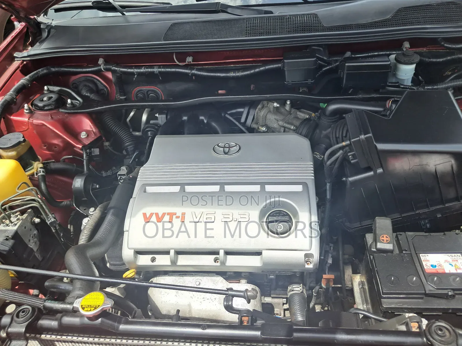 Toyota Highlander Limited V6 2006 Red