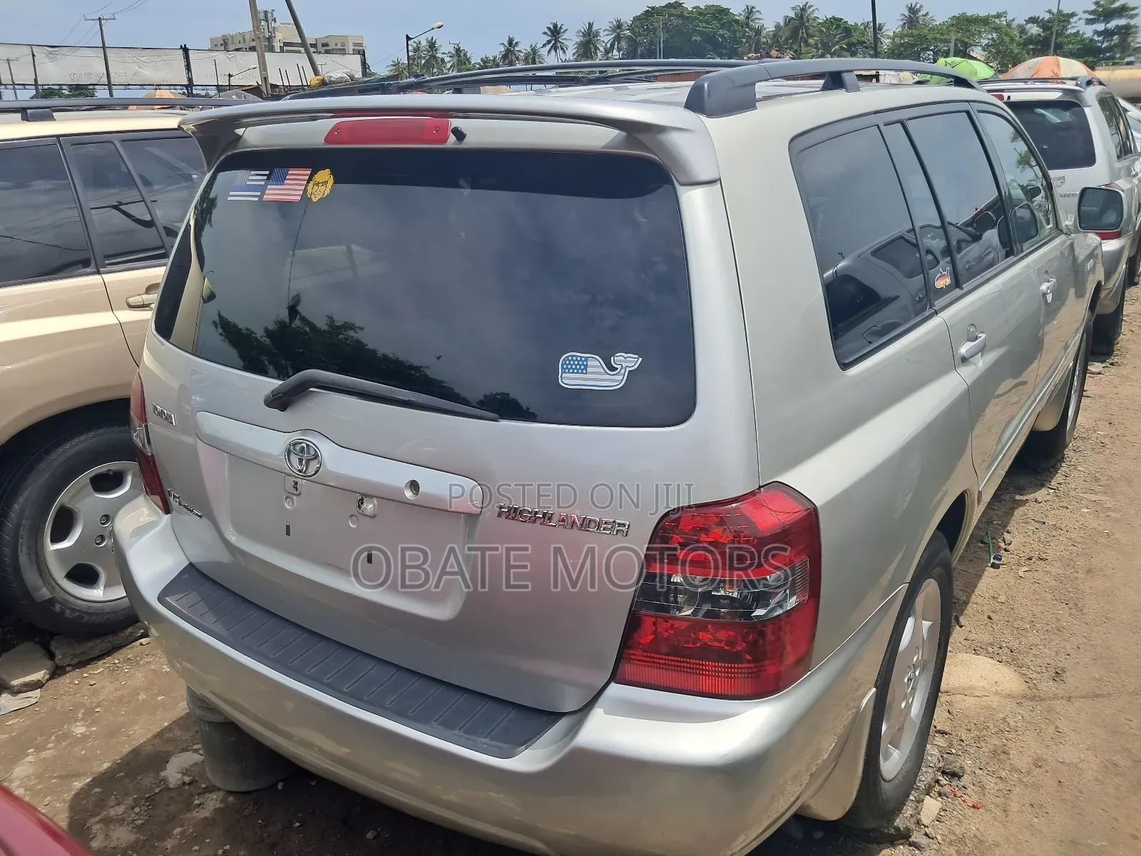 Toyota Highlander Limited V6 2006 Silver