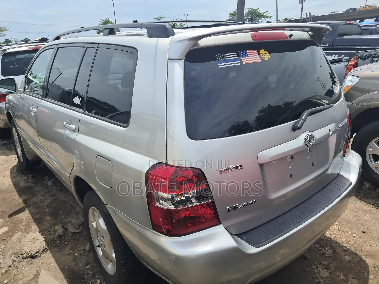Toyota Highlander Limited V6 2006 Silver