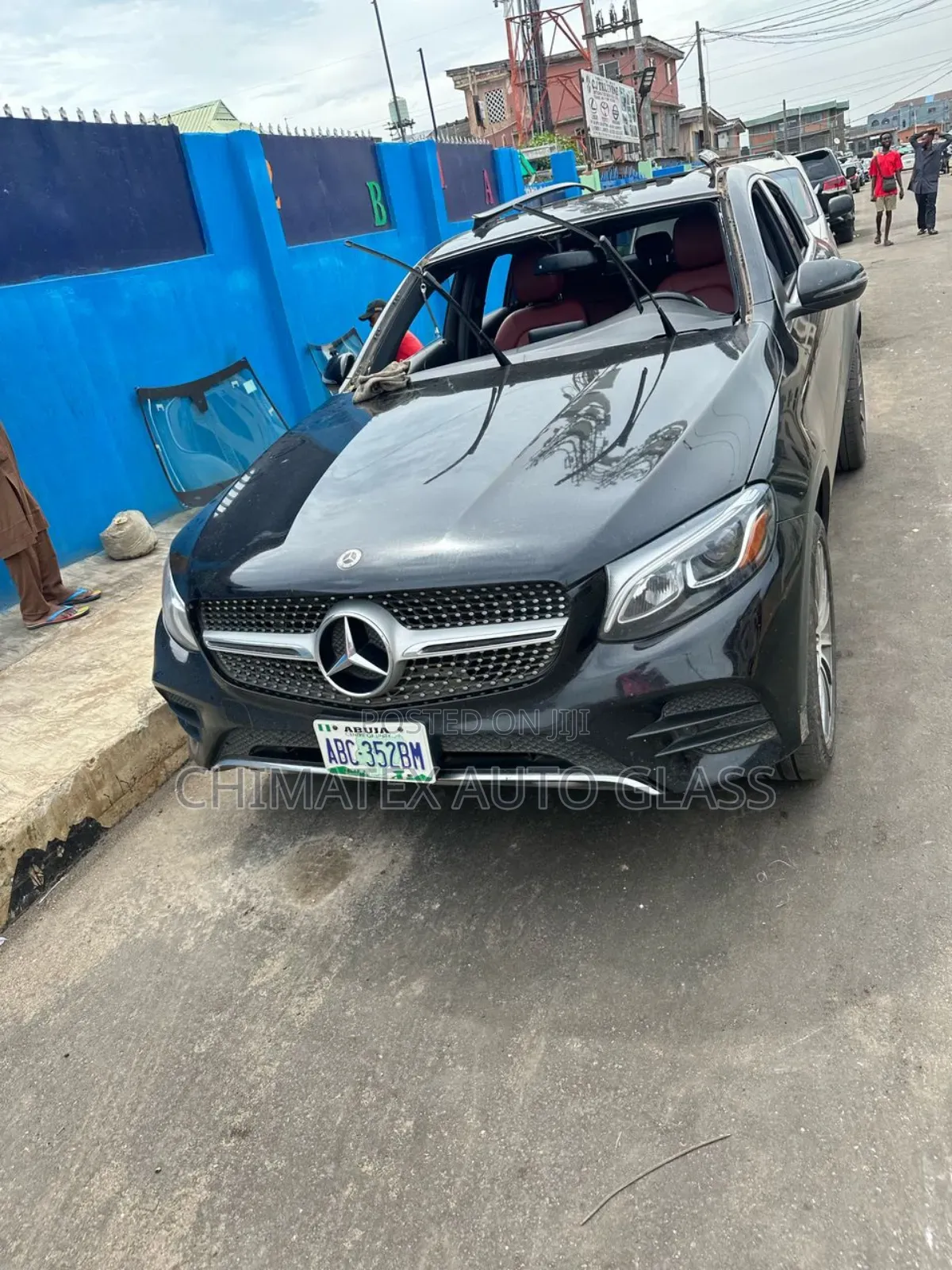 GLC 2017 Coupe Windscreen Installation We Deliver Fix