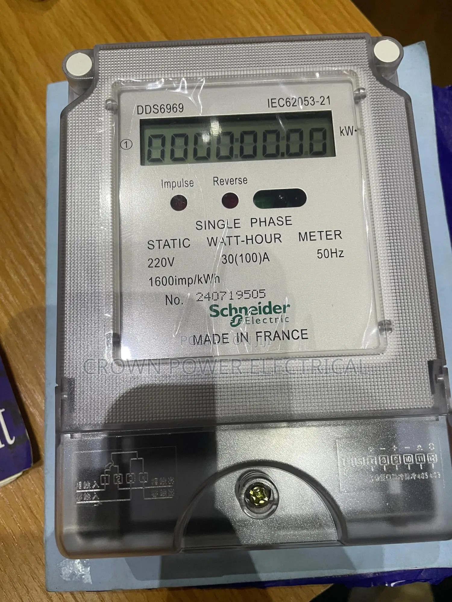 Single Phase Check Meter Postpaid
