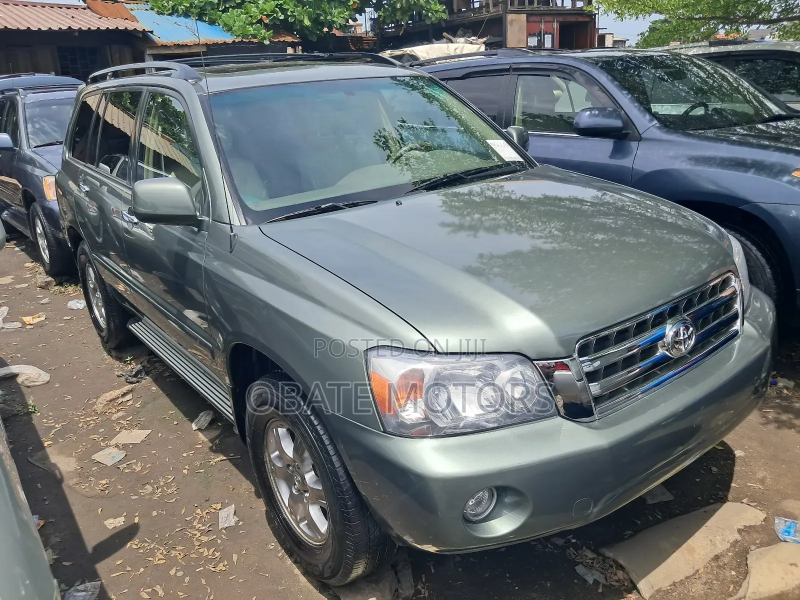 Toyota Highlander Limited V6 2005 Green