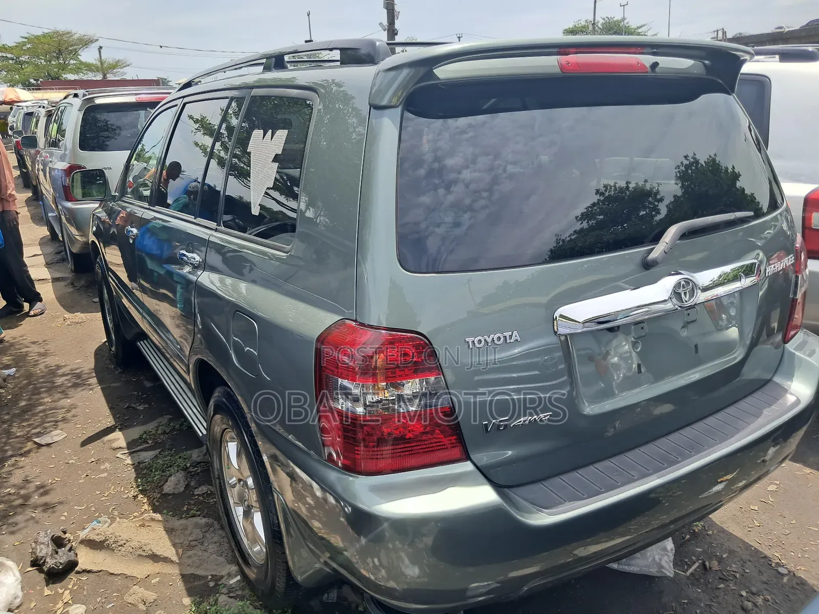 Toyota Highlander Limited V6 2005 Green
