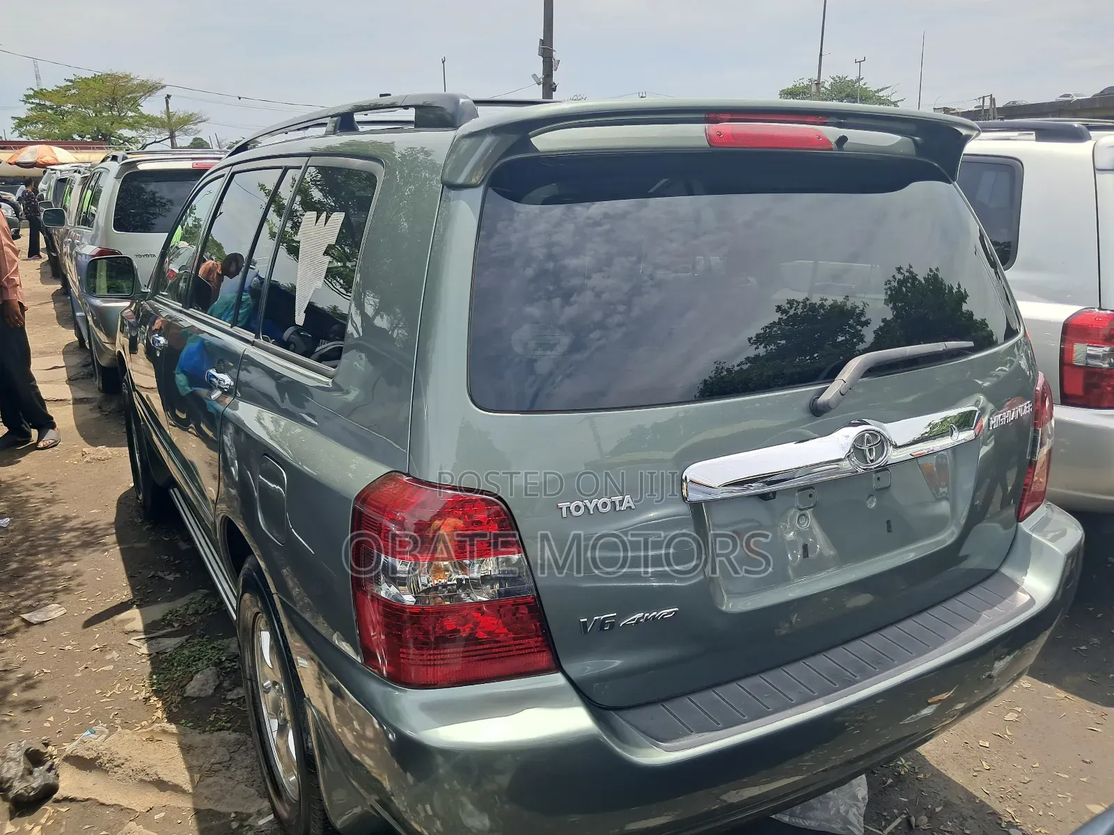 Toyota Highlander Limited V6 2005 Green