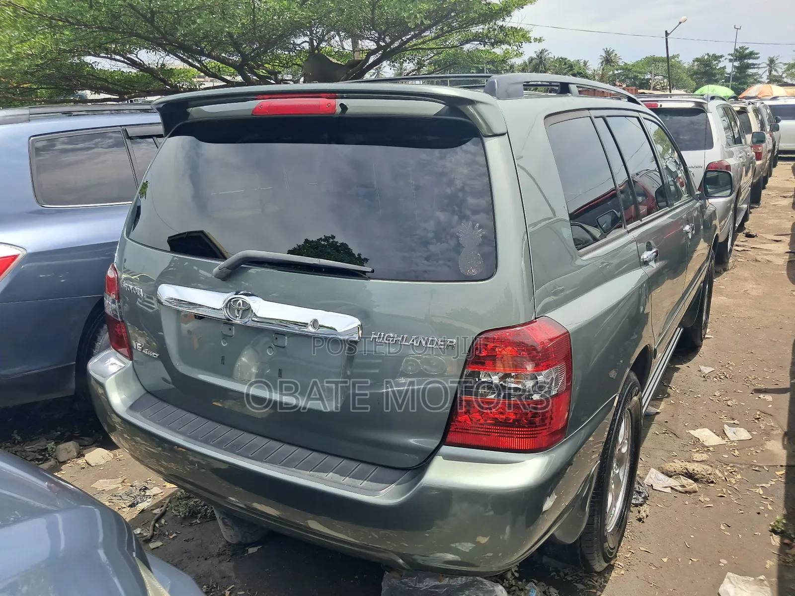 Toyota Highlander Limited V6 2005 Green