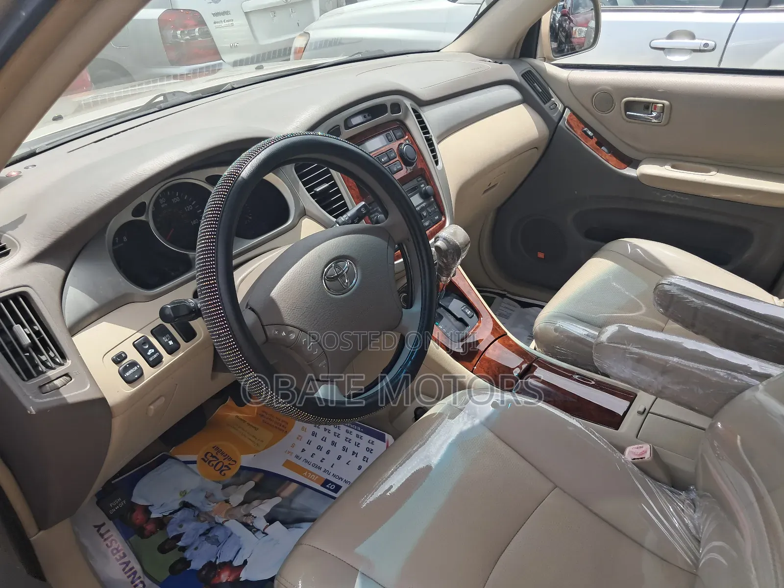 Toyota Highlander Limited V6 2006 Gold