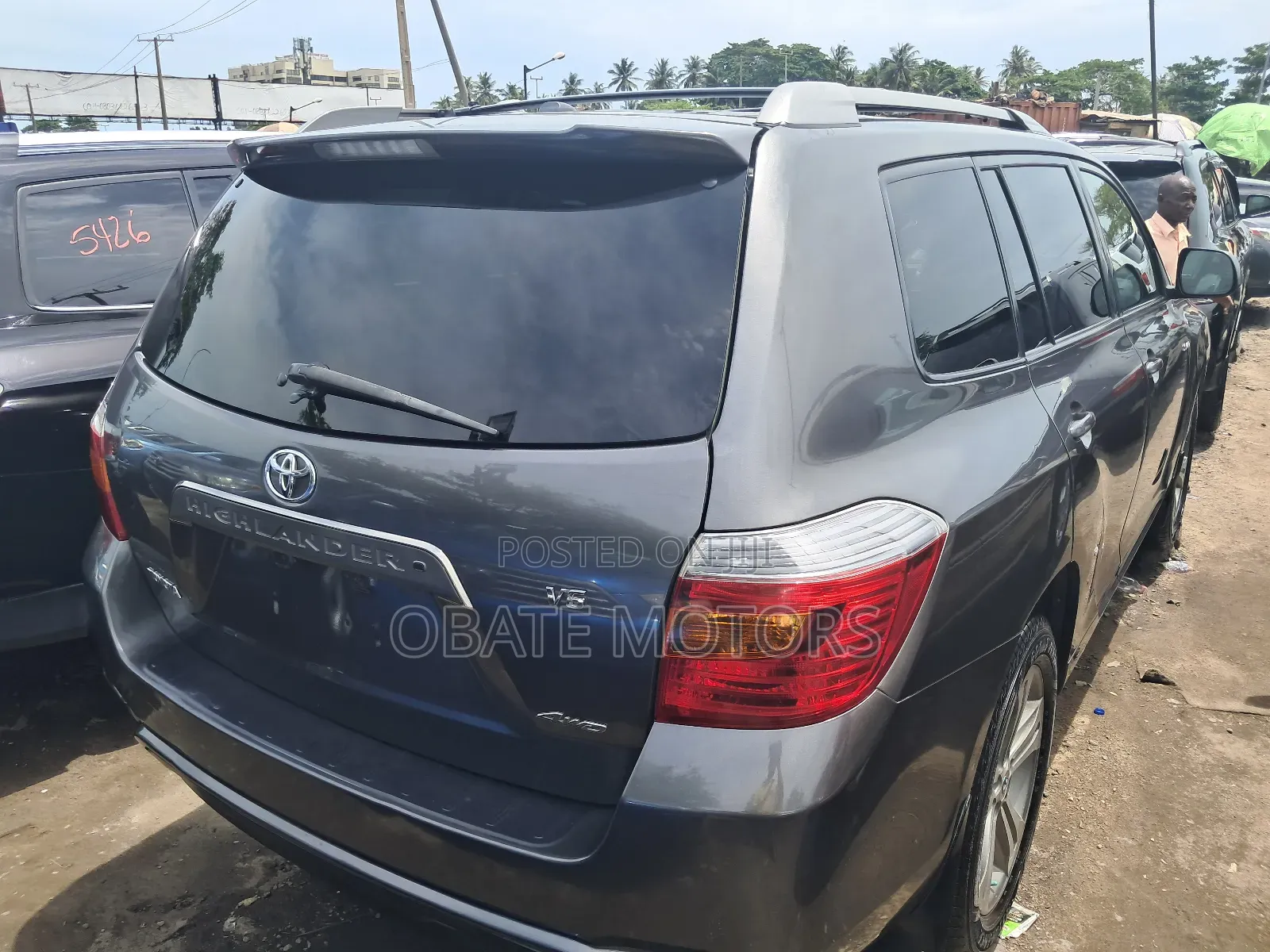 Toyota Highlander Limited 2009 Green