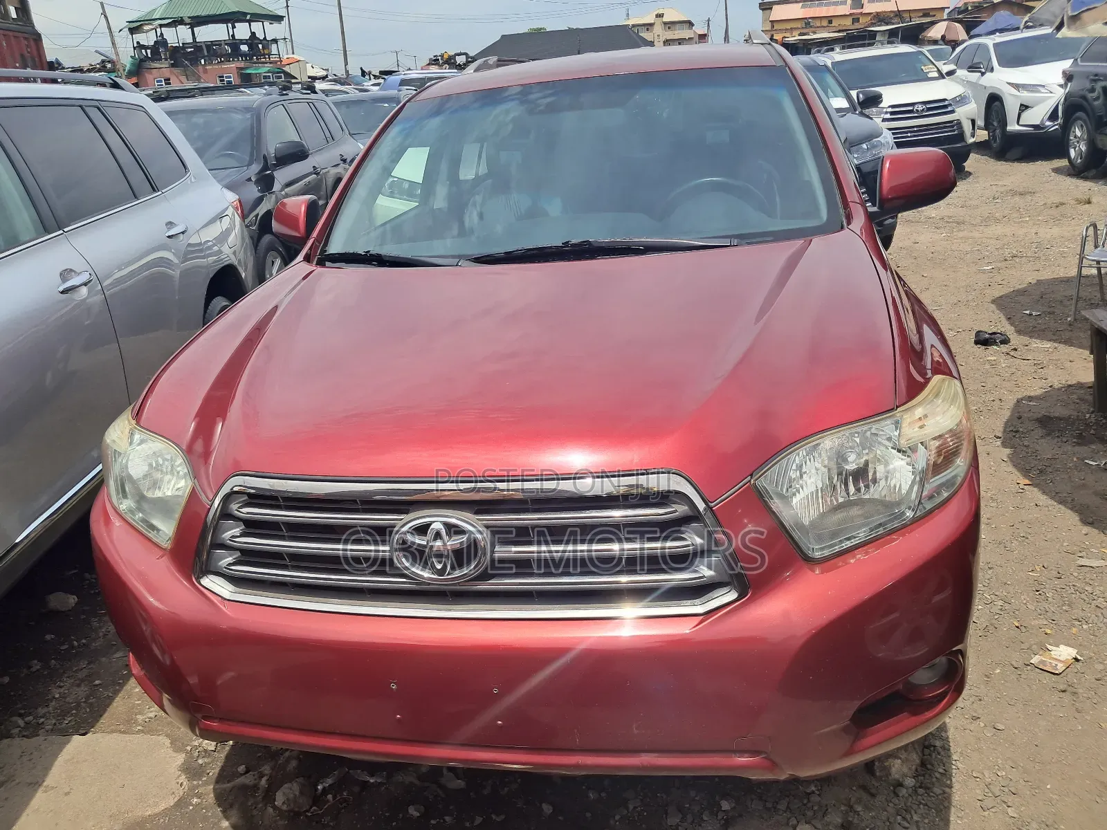 Toyota Highlander Limited 2008 Ivory