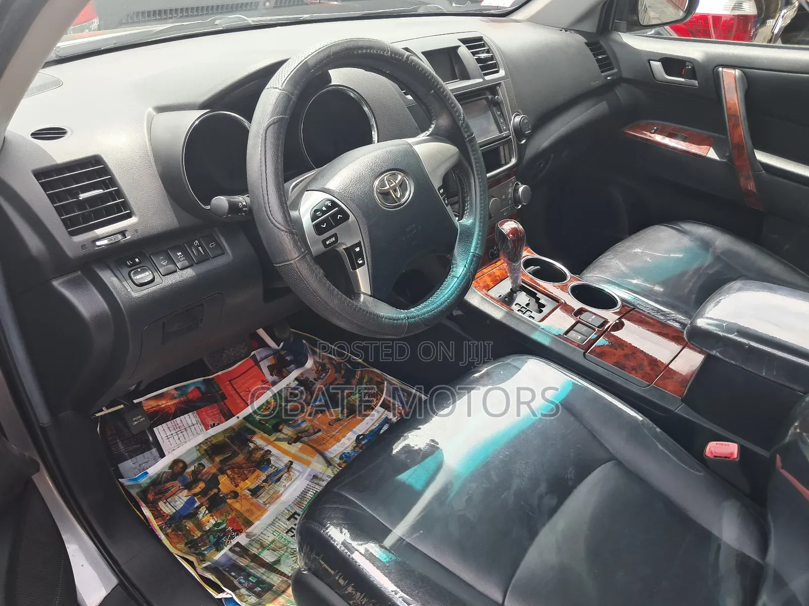 Toyota Highlander Limited 3.5l 4WD 2013 Gray