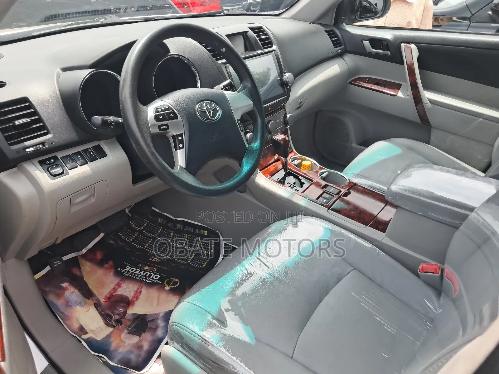 Toyota Highlander Limited 3.5l 4WD 2013 Silver
