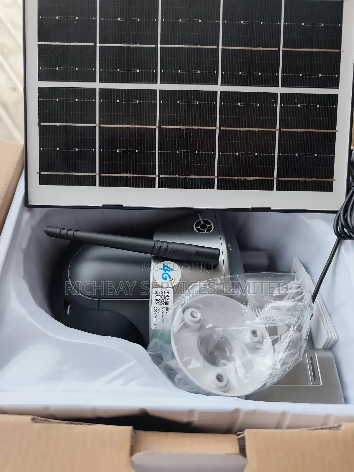 Solar Cctv Camera 4g With Sin Slot