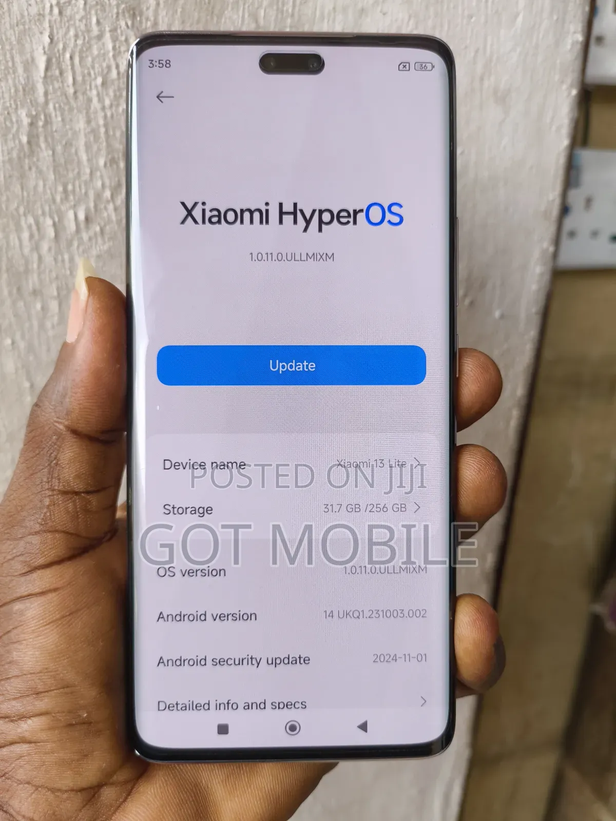 Xiaomi 13 Lite 256 GB Rose Gold