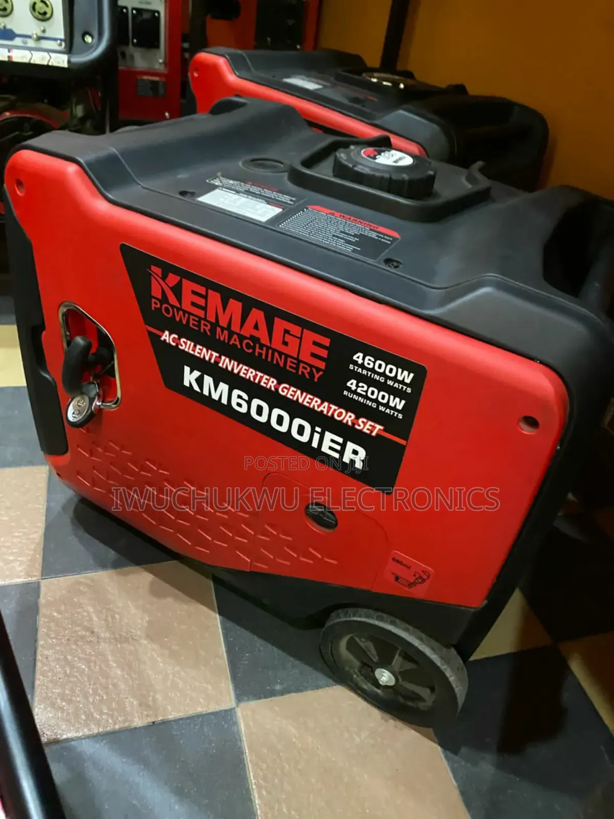Model Km6000ier Kemage Petrol Inverter Generator With Remote