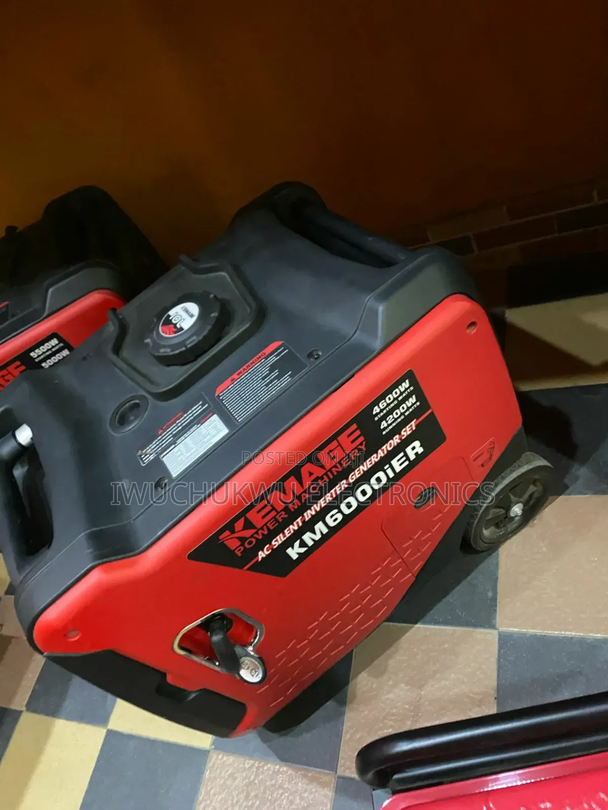 Kemage 4.5kva Inverter Generator (With Battery and Remote)