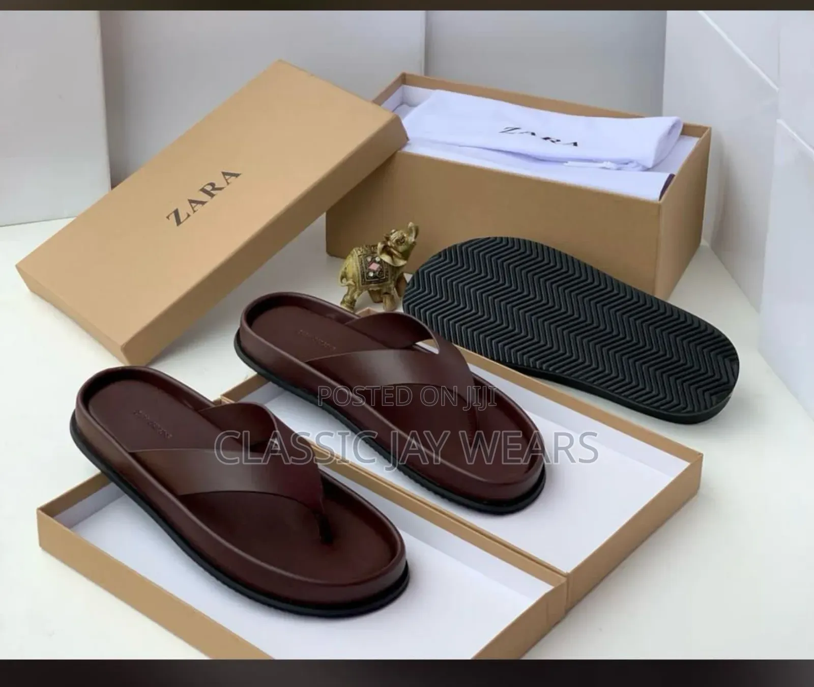 Quality Luxury Zara Slippers for Mature Men