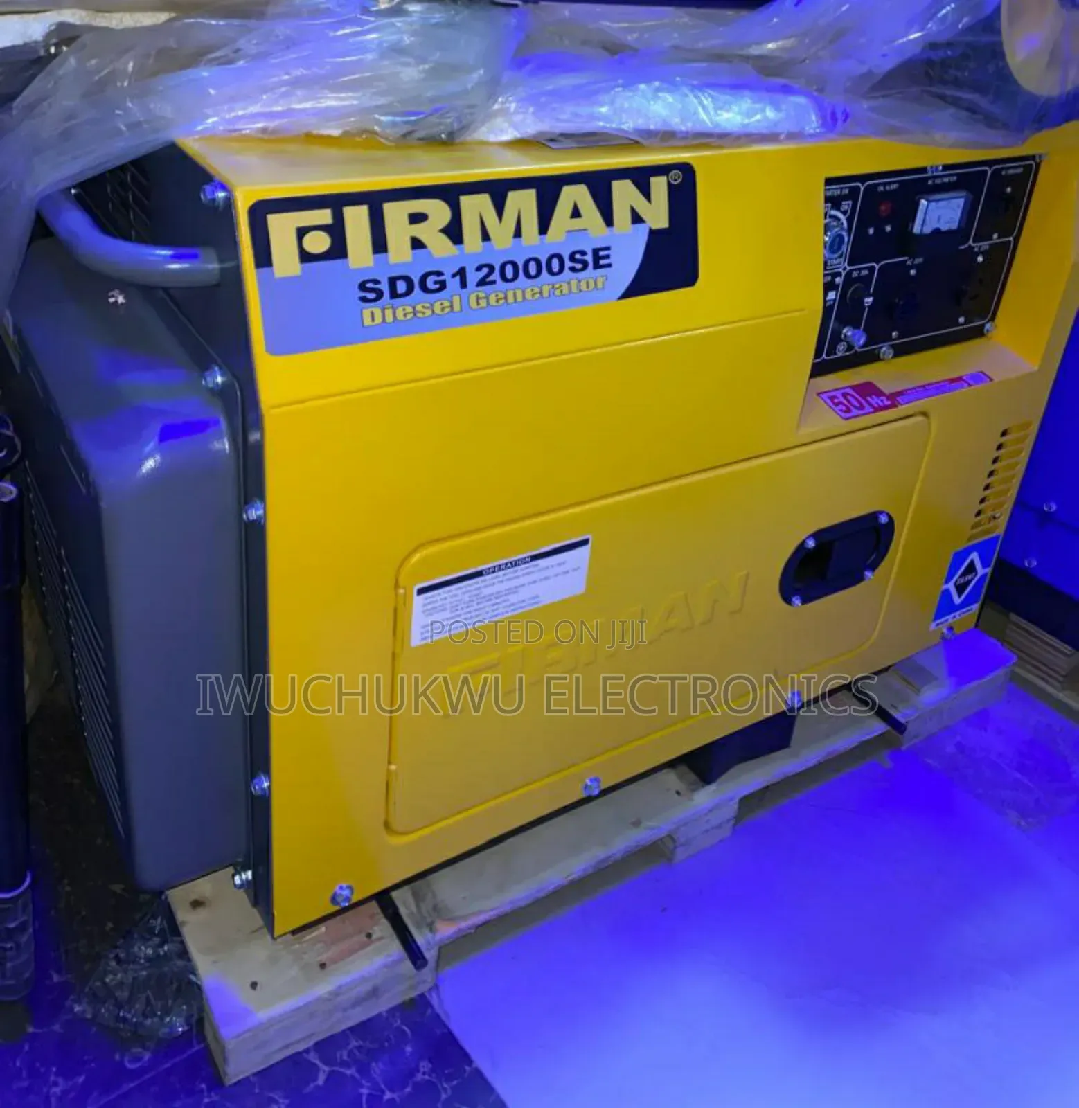 Firman 10kva Soundproof Generator (Engraved on the Body)