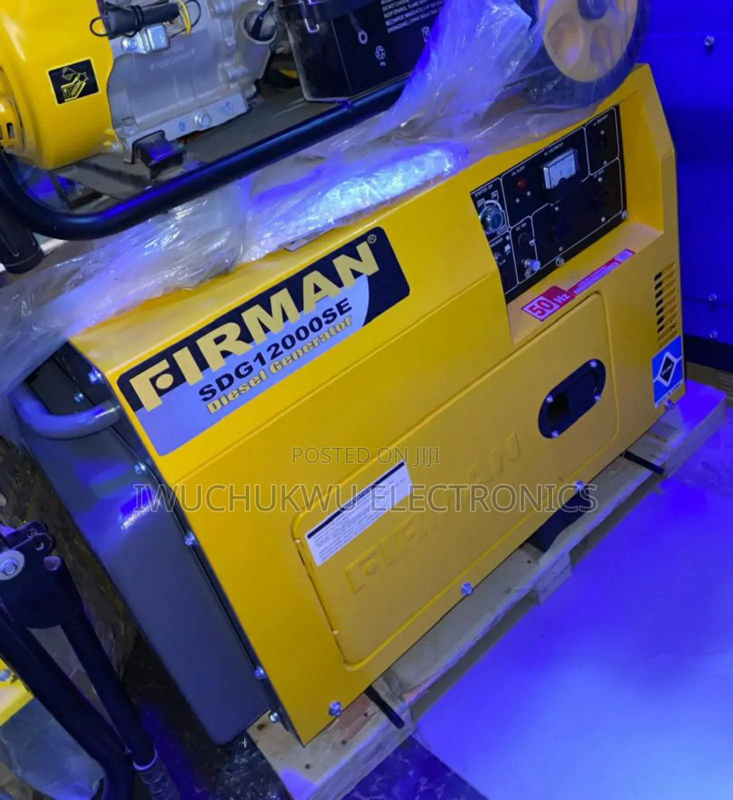 Firman 10kva Soundproof Generator (Engraved on the Body)