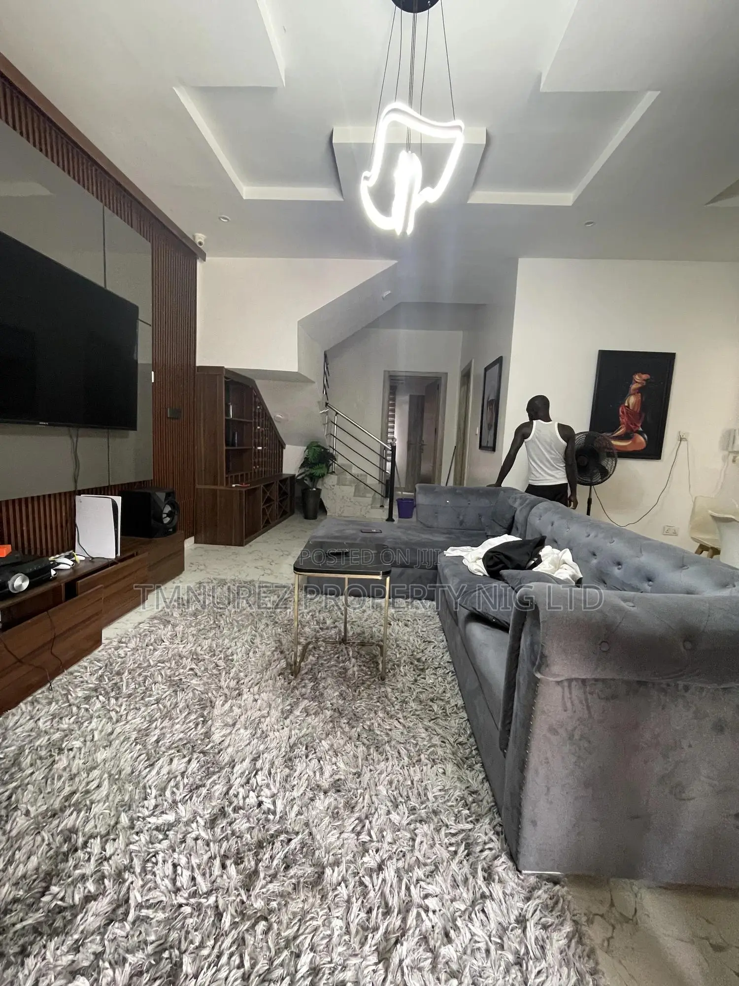 Furnished 4bdrm Duplex in Orchild Road, Chevron for rent