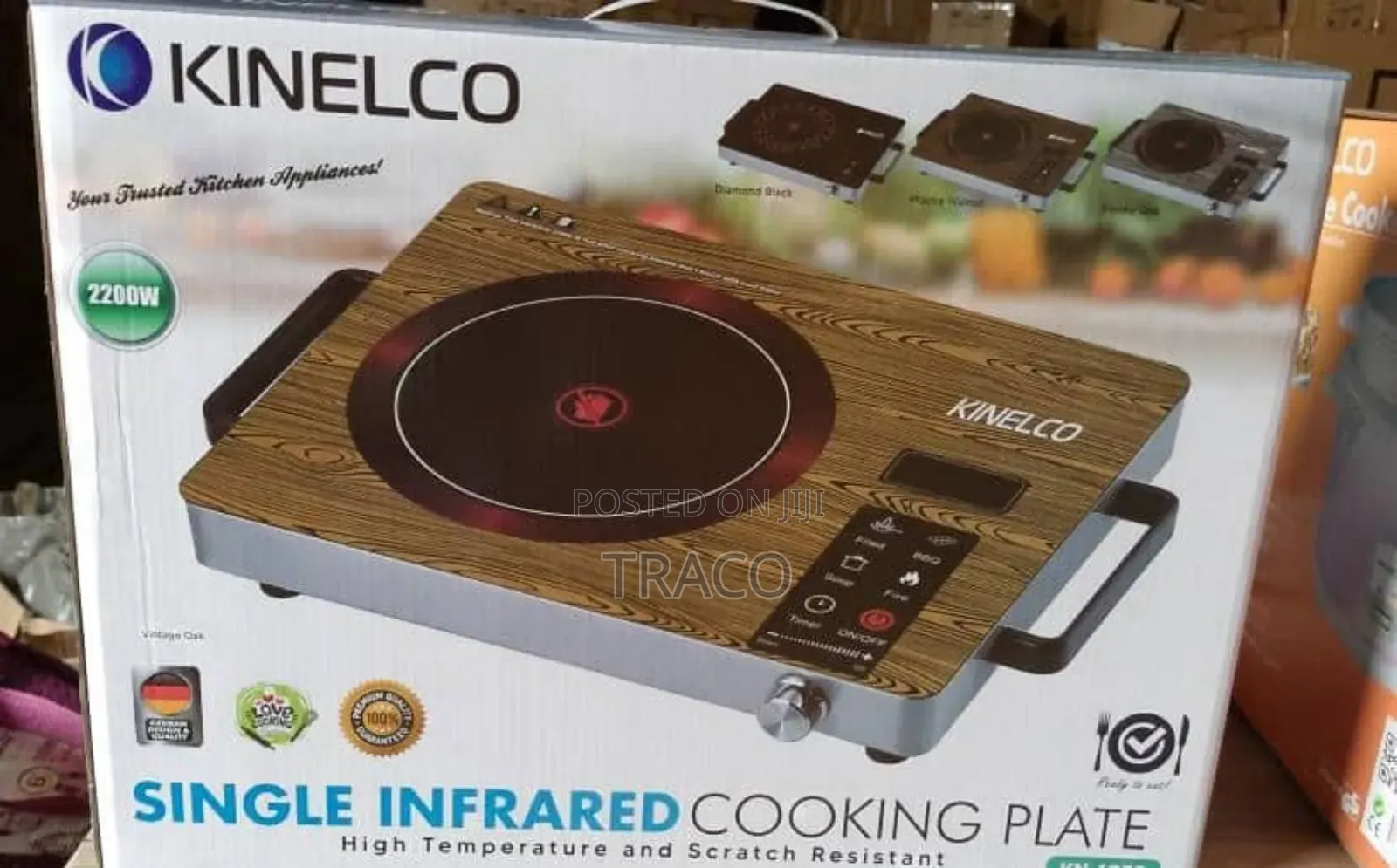 Kinelco 2200w Single Infrared Cooking Plate