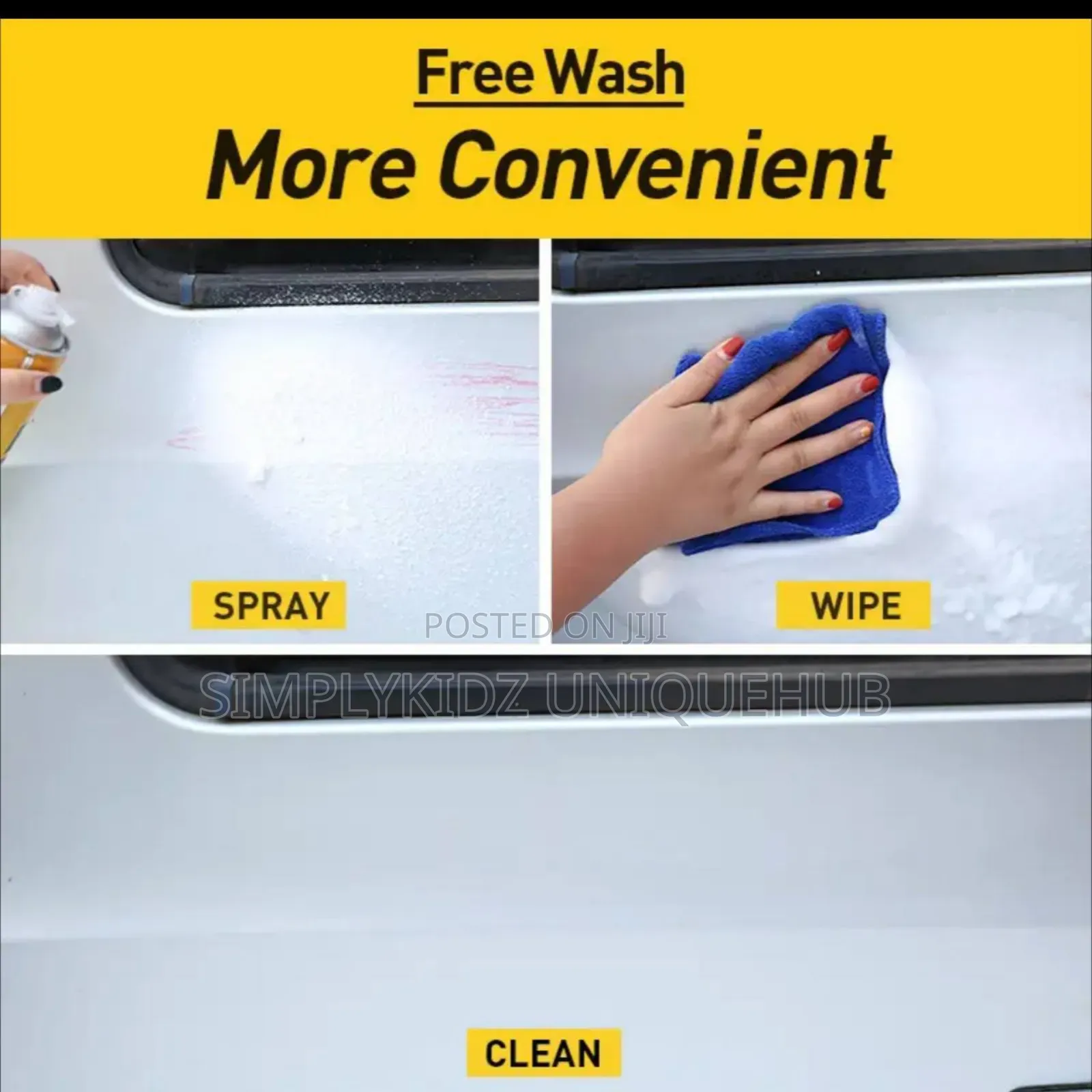 Multi-Purpose Foam Cleaner Spray for Kitchen, Carpet and Car