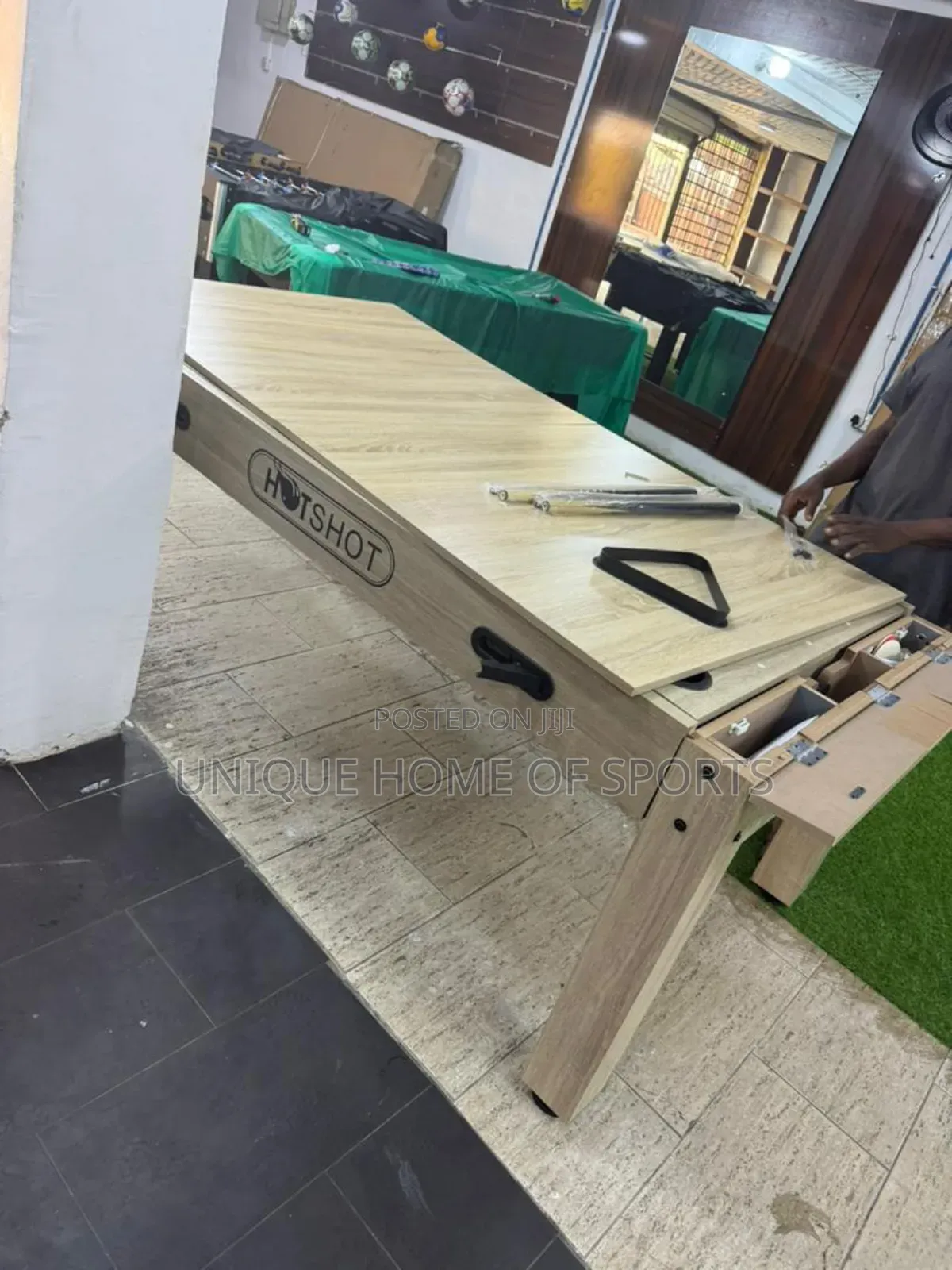 6ft 4in1 Snooker Pool