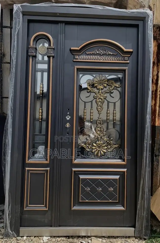 Standard Copper Door With Glass