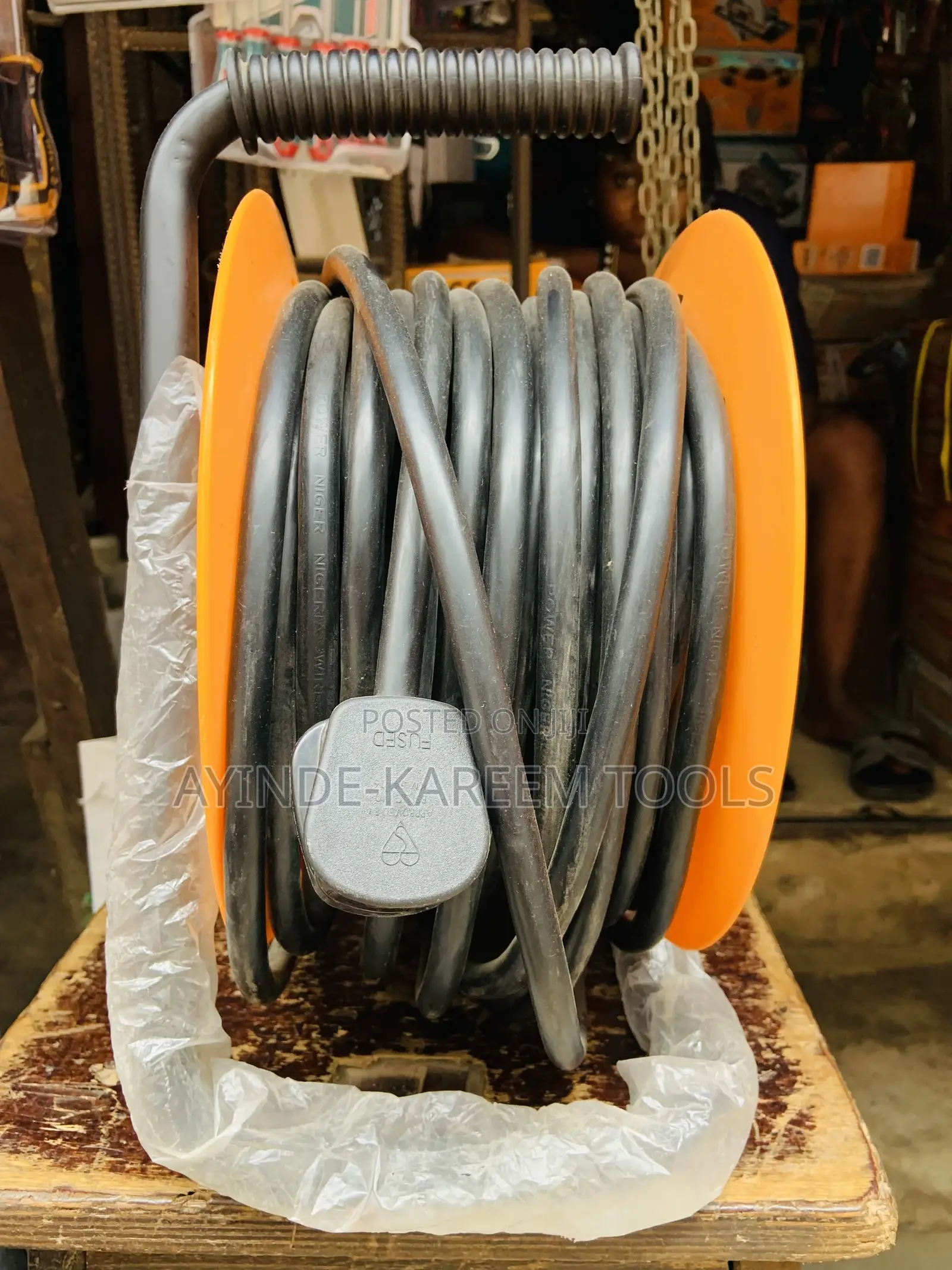 Extension Cable Reel 4socket (1.5mm X 50meters)