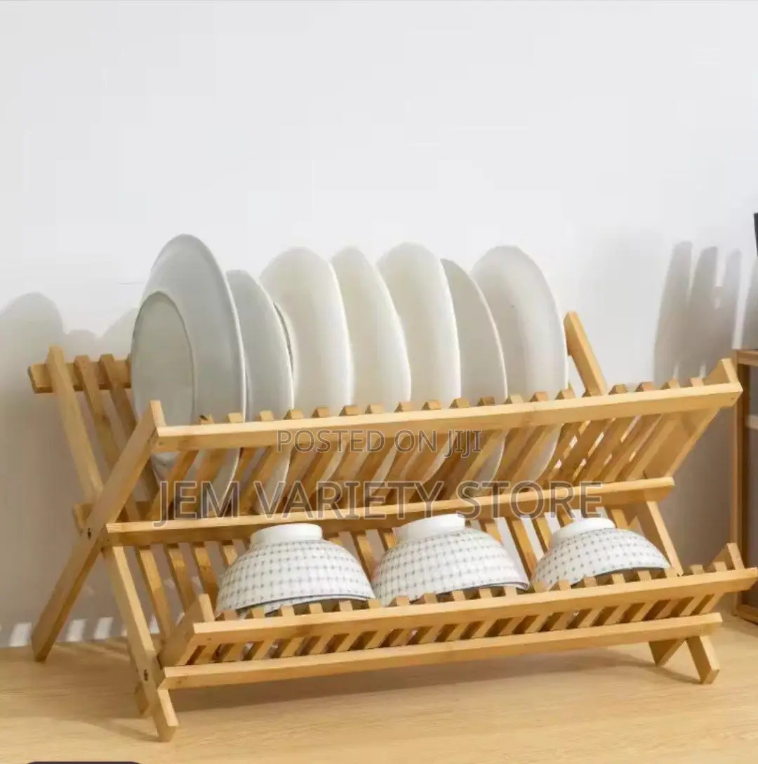 Wooden Plate Rack