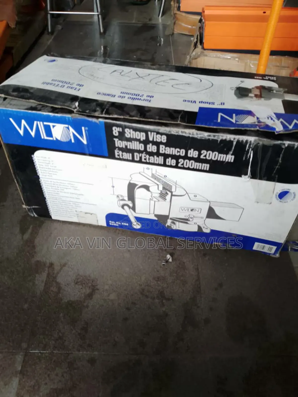 Wilton Shop Bench Vise, 8"