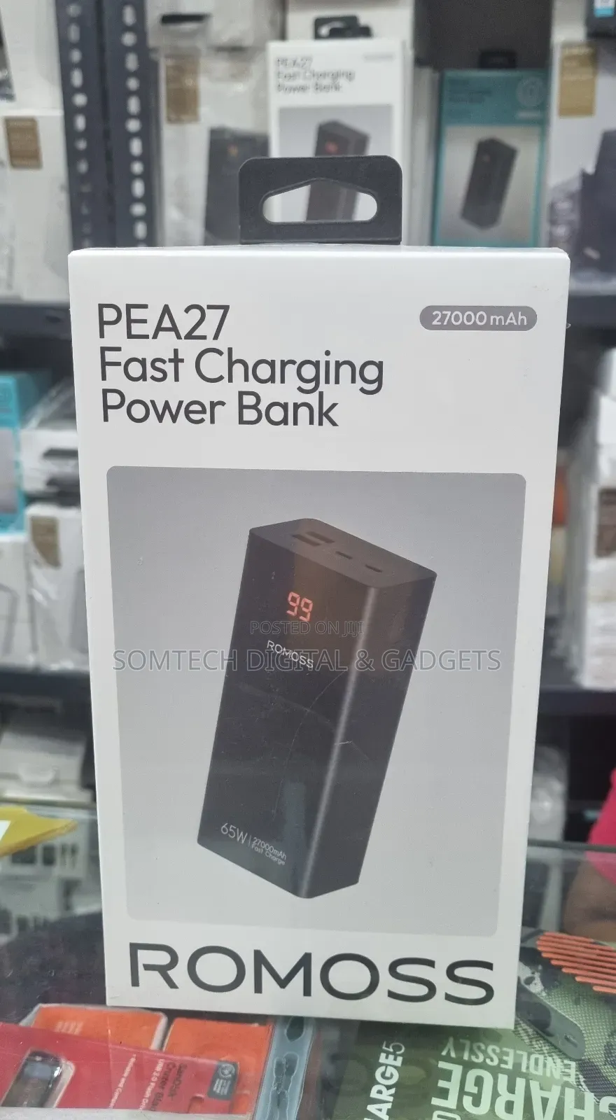 Romoss Pea27 27000mah 65w Power Bank