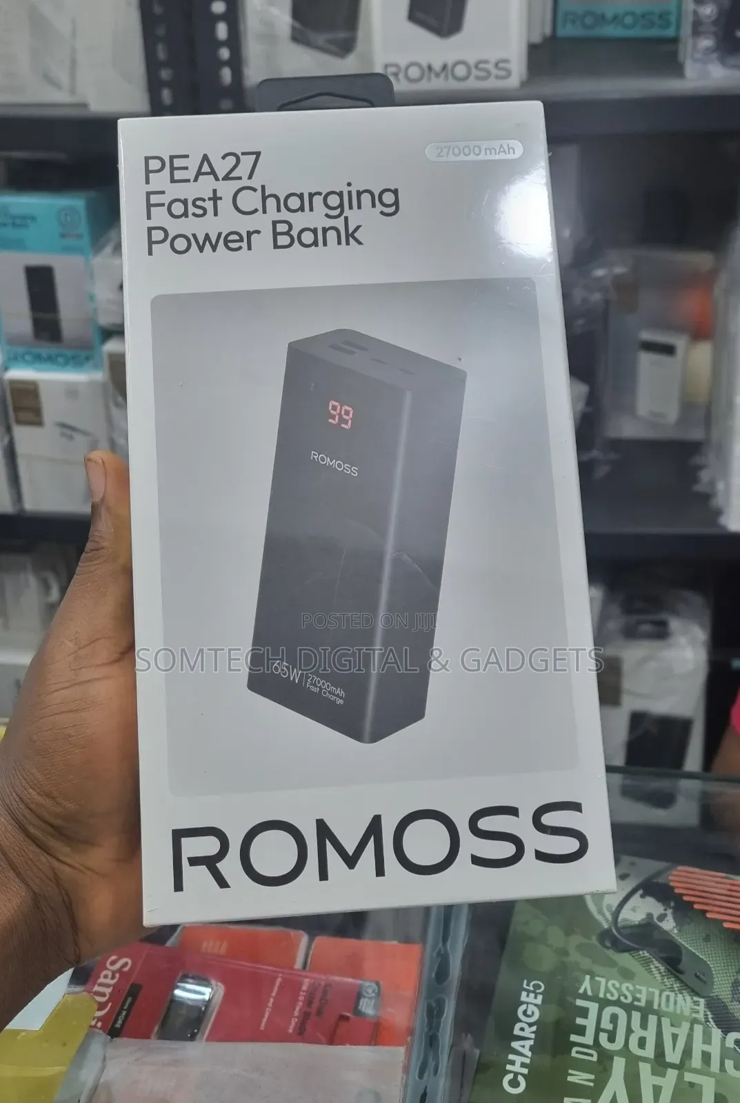 Romoss Pea27 27000mah 65w Power Bank