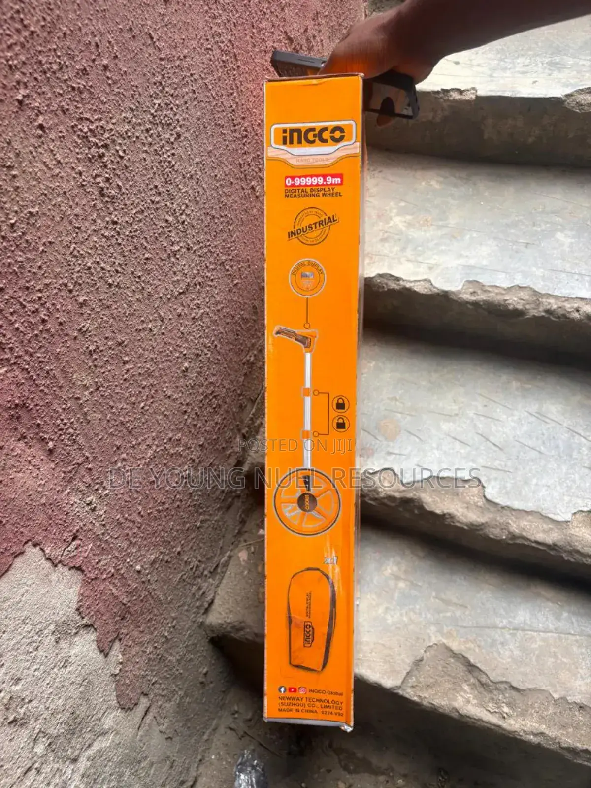 Ingco Digital Distance Display Measuring Wheel