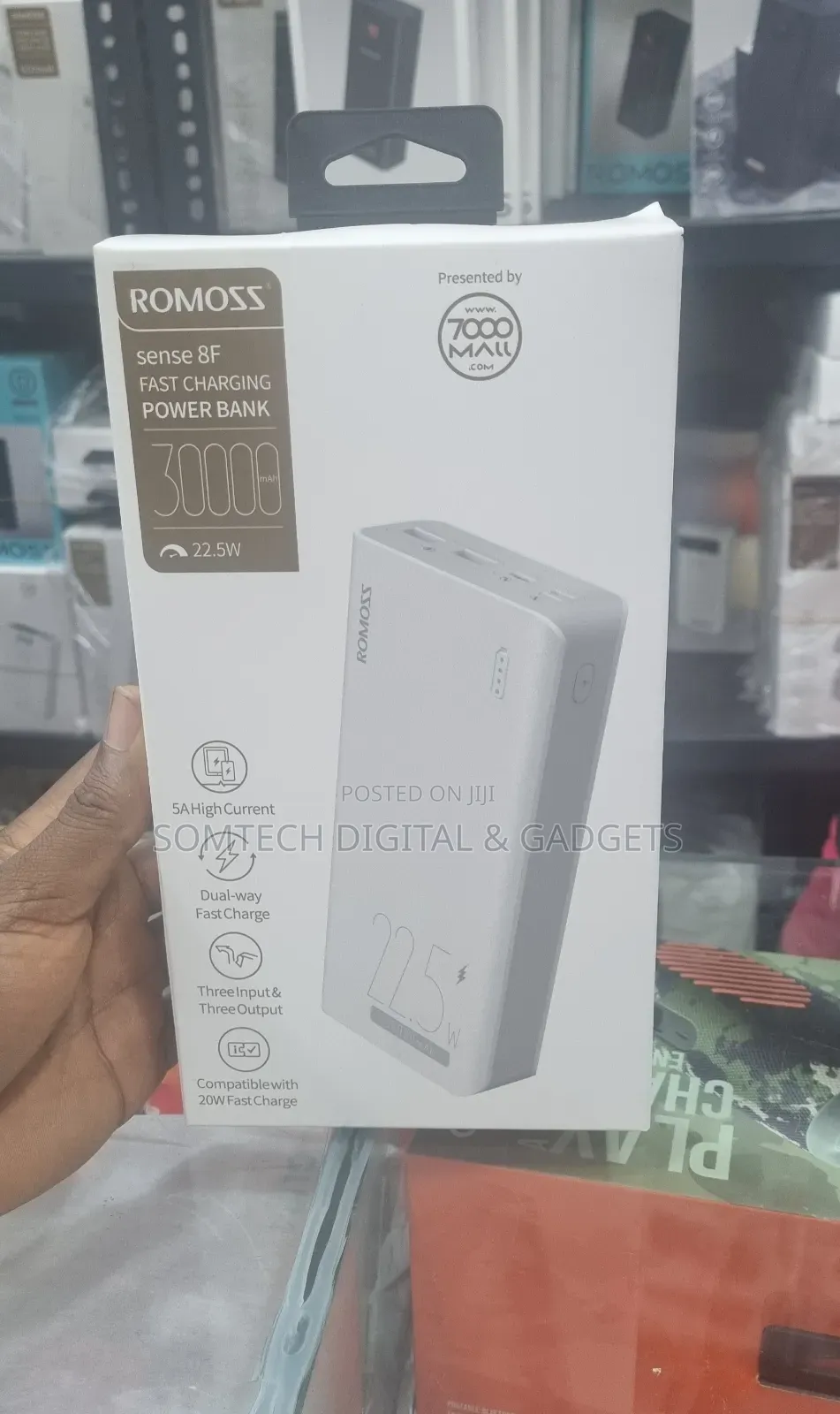 Romoss Sense 8f 30000mah 22.5w Power Bank