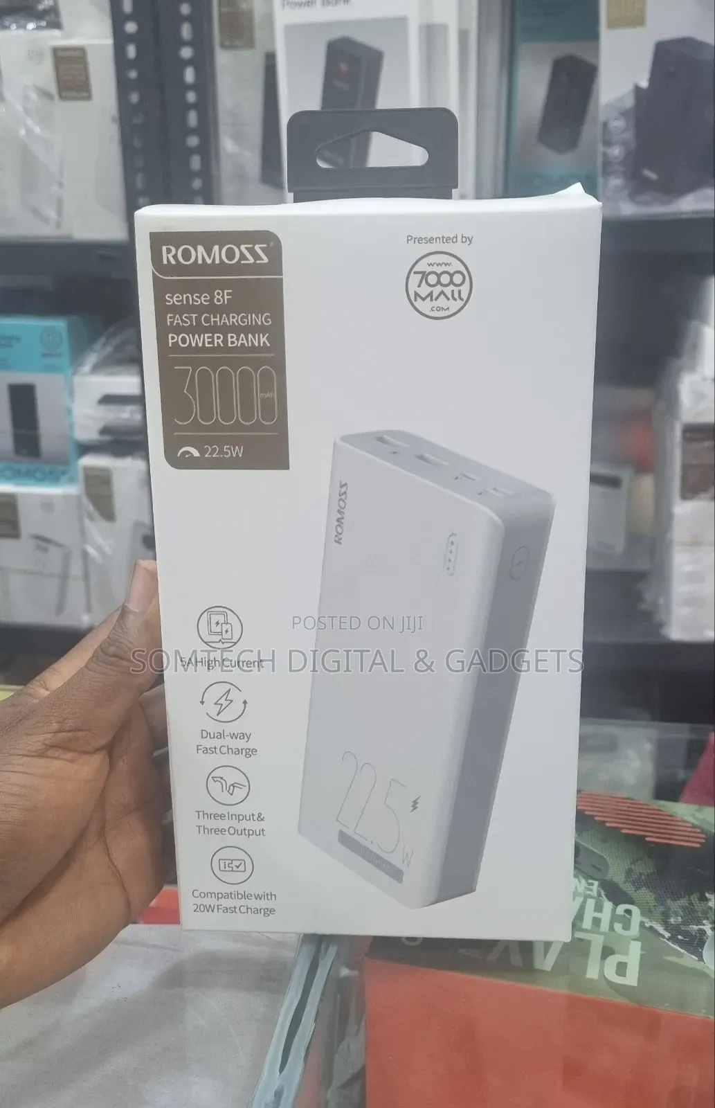 Romoss Sense 8f 30000mah 22.5w Power Bank
