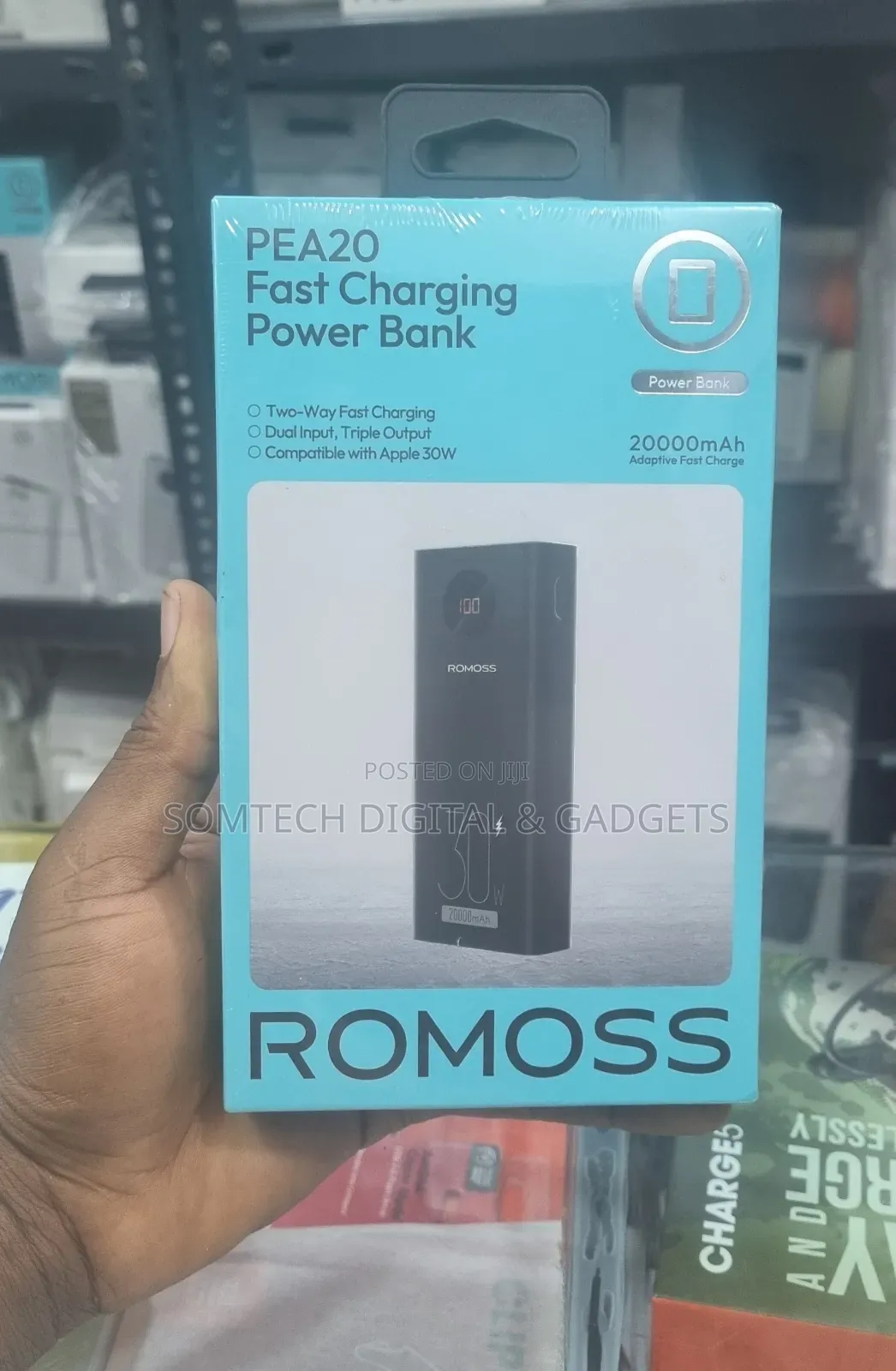 Romoss Pea20 20000mah Fast Charging Power Bank