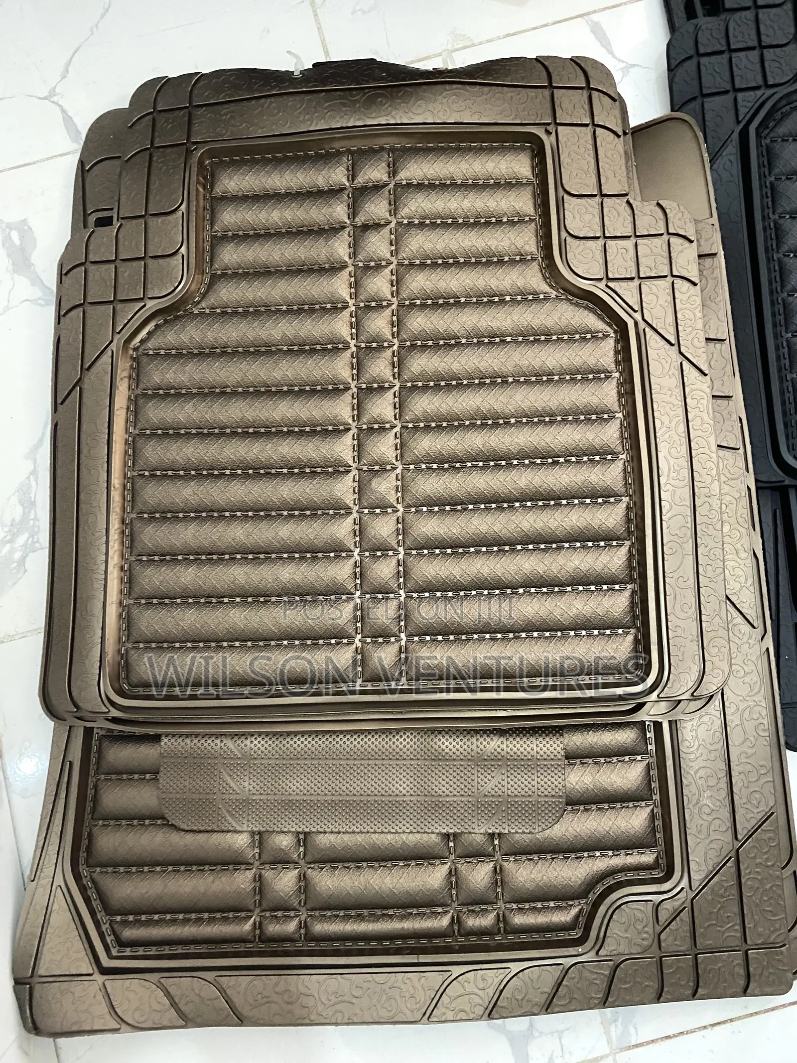 High Quality Gold Brown Foot Mat
