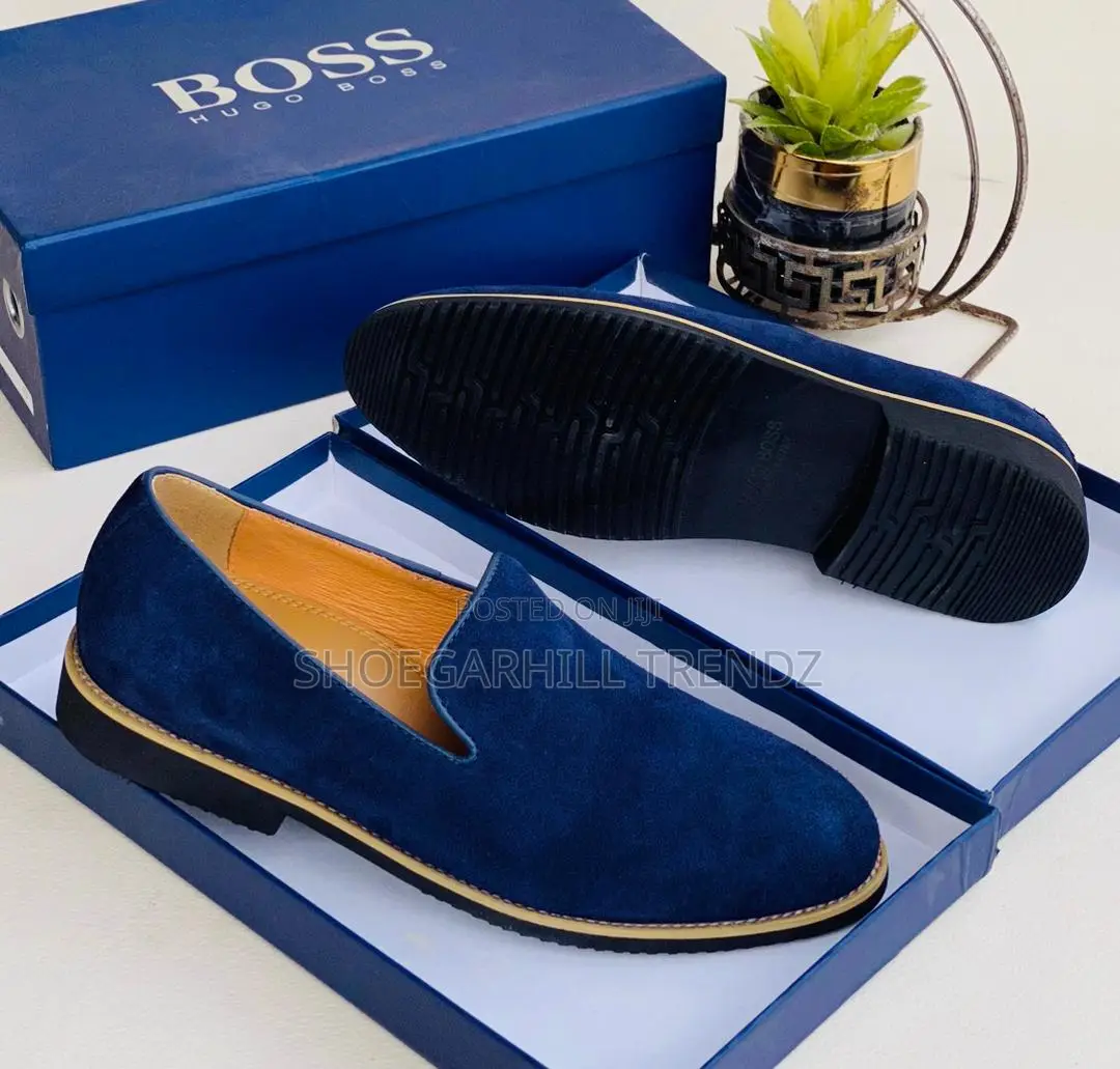 Suede Loafers