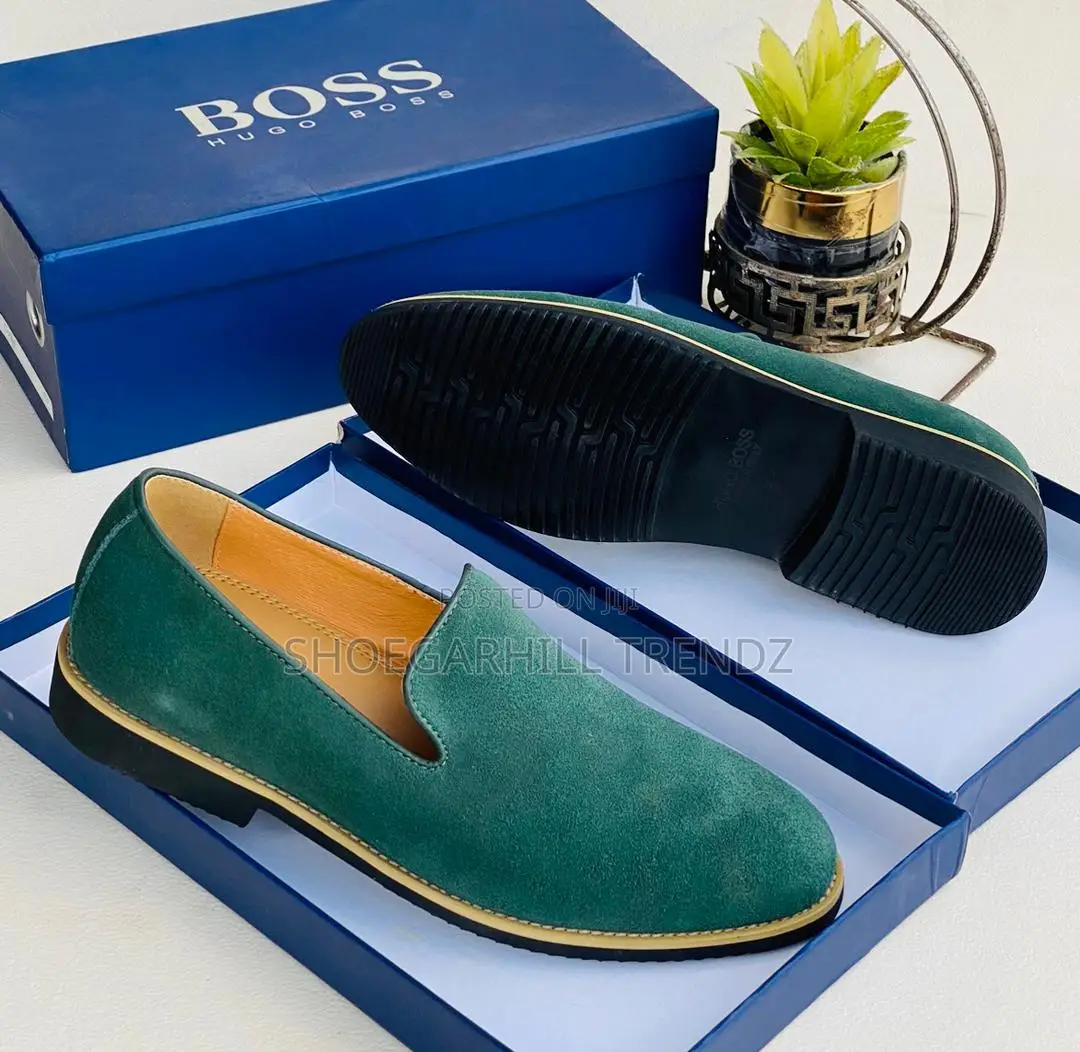 Suede Loafers