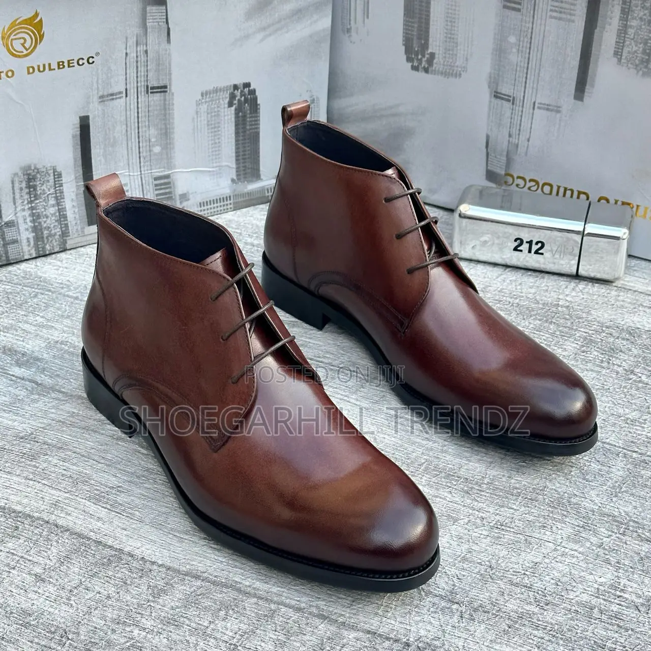 Men's Lace Ankle Boots