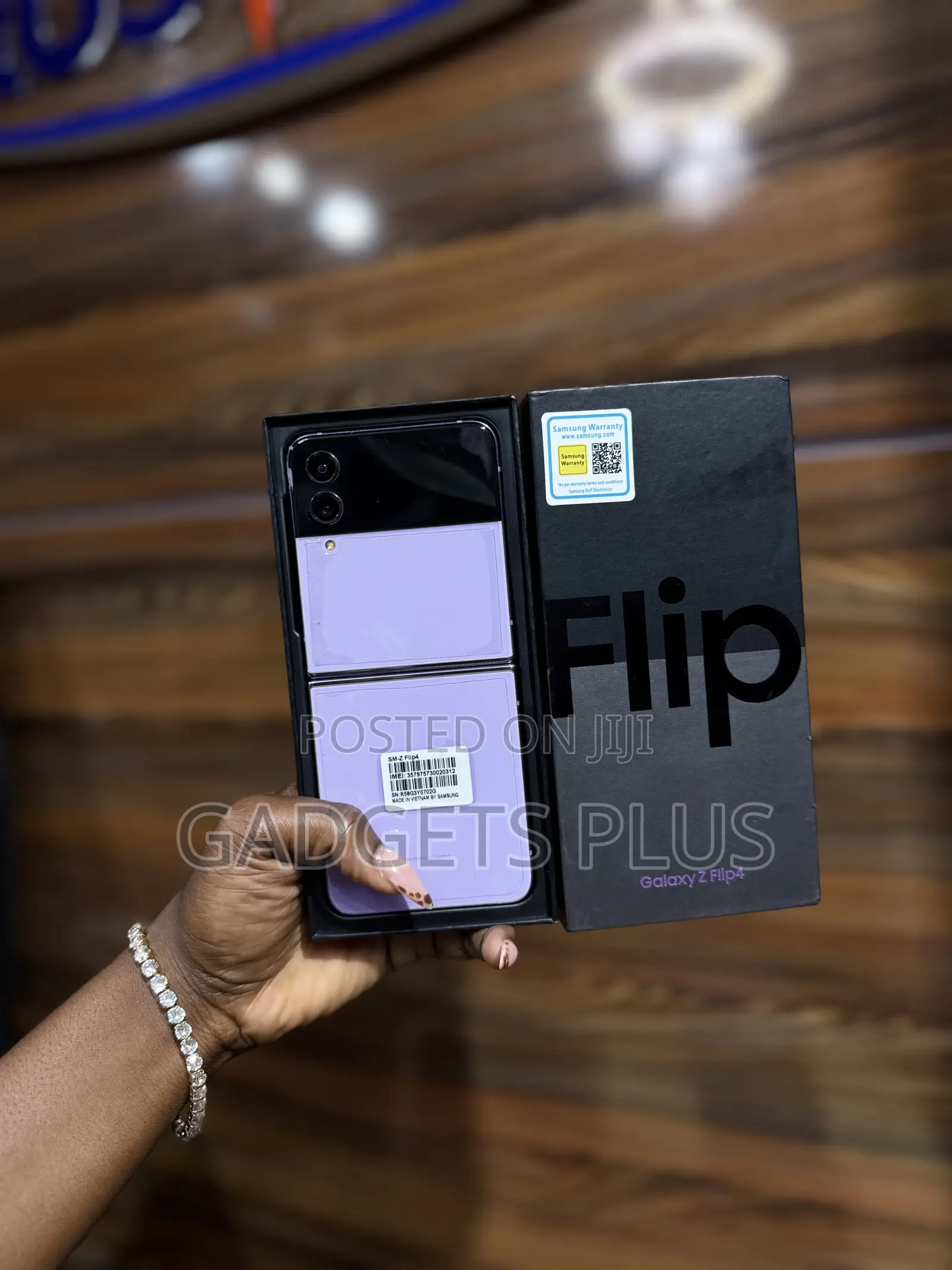 Samsung Galaxy Z Flip4 128 GB Purple