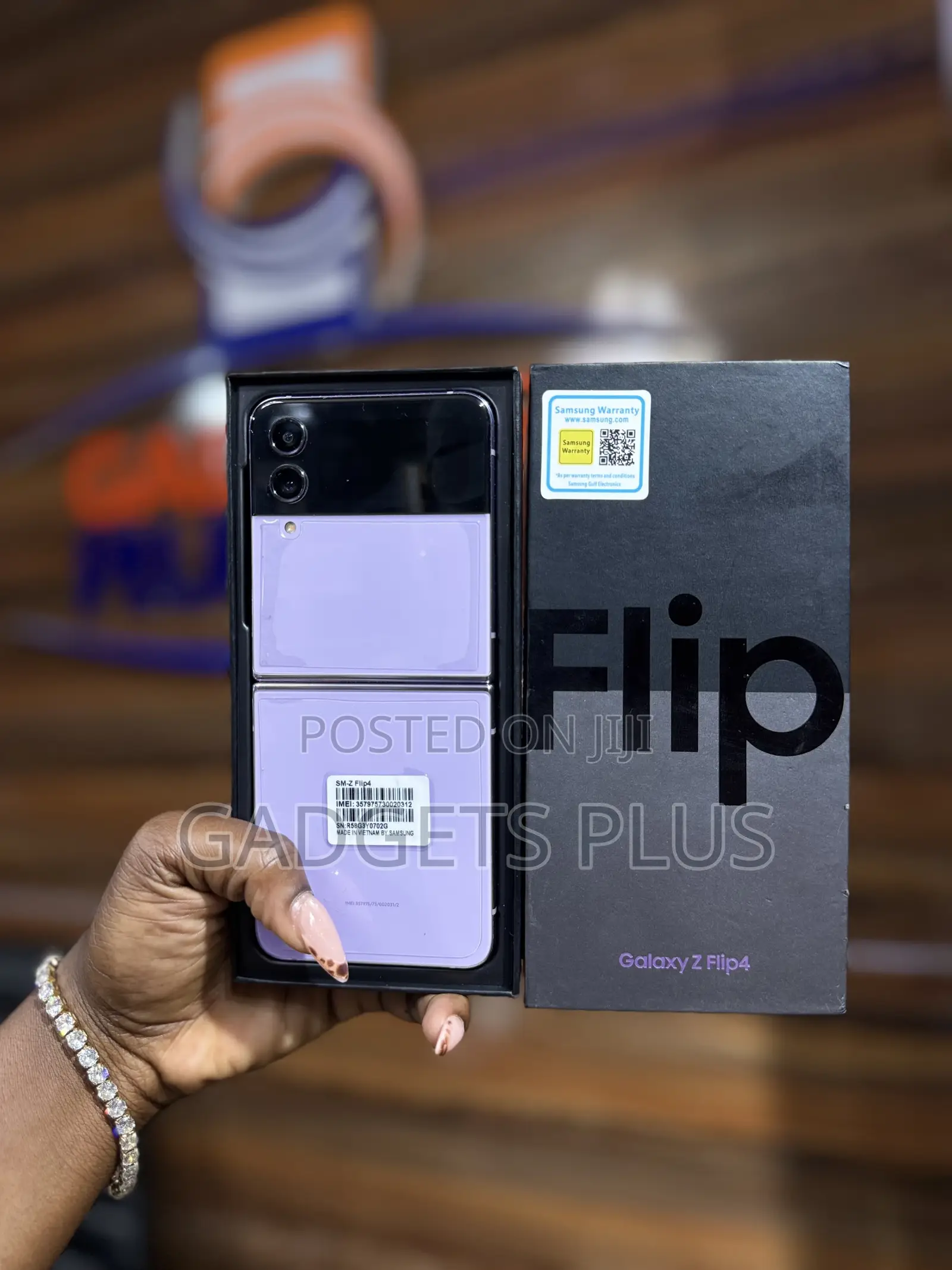 Samsung Galaxy Z Flip4 128 GB Purple