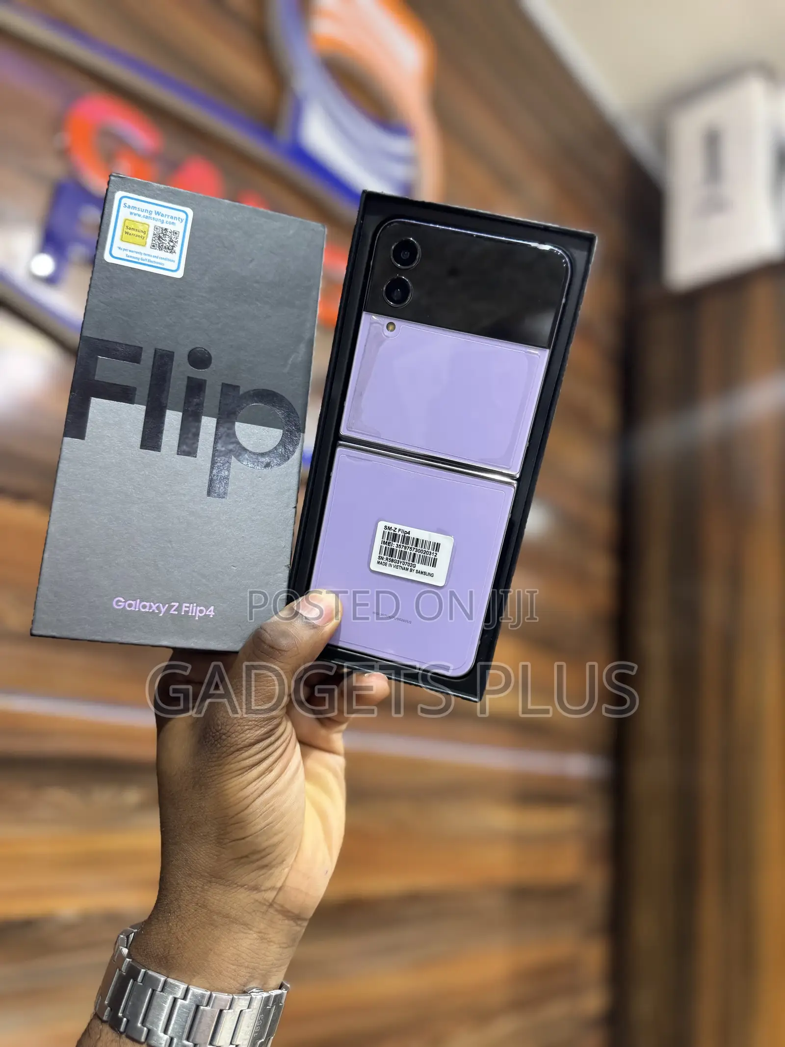 Samsung Galaxy Z Flip4 128 GB Purple