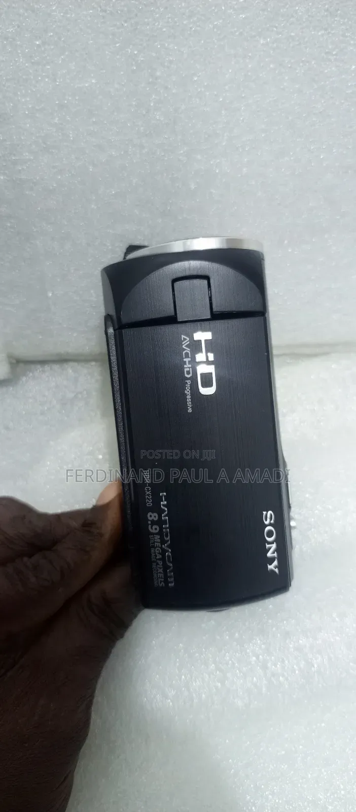 Sony Video Camera for Livestream With External Memory Card