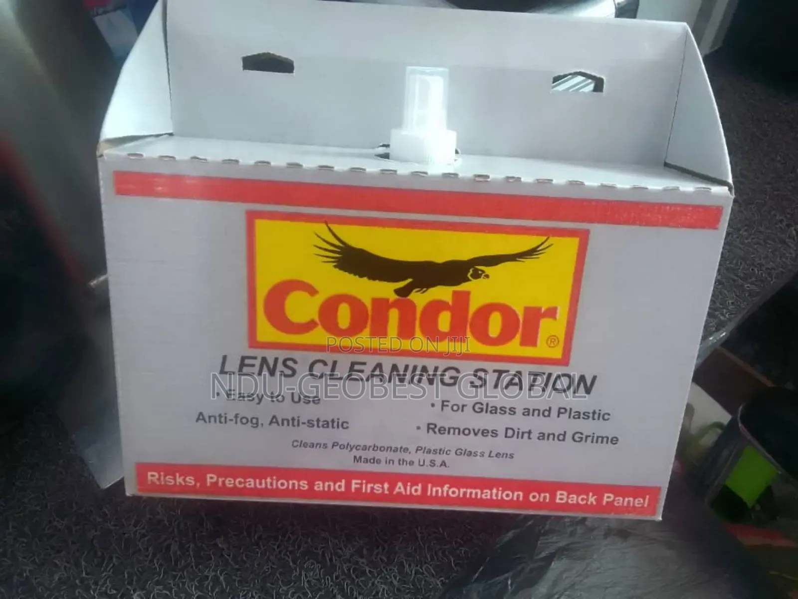Condor Lens Cleaning Station