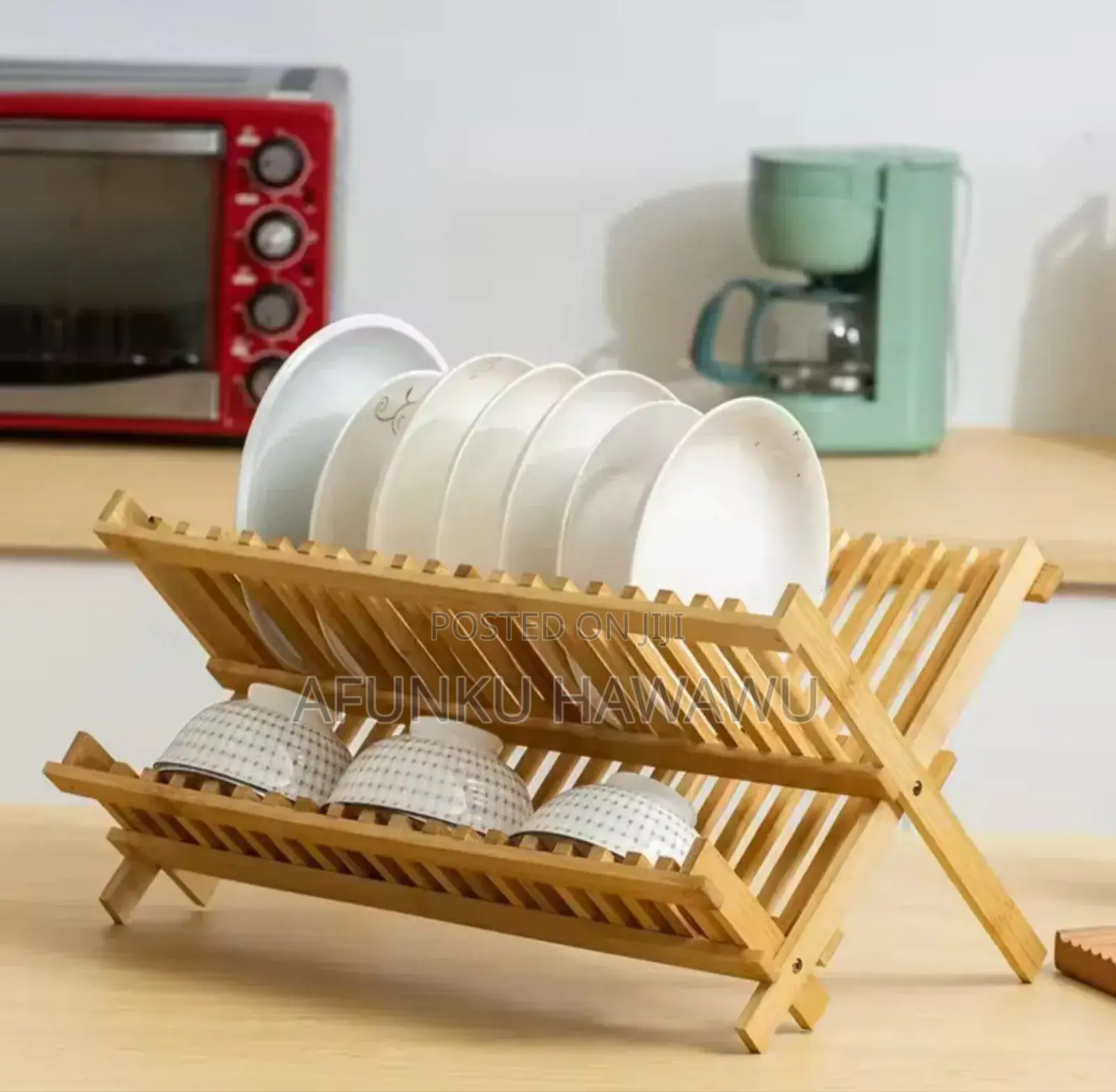 Wooden Plate Rack