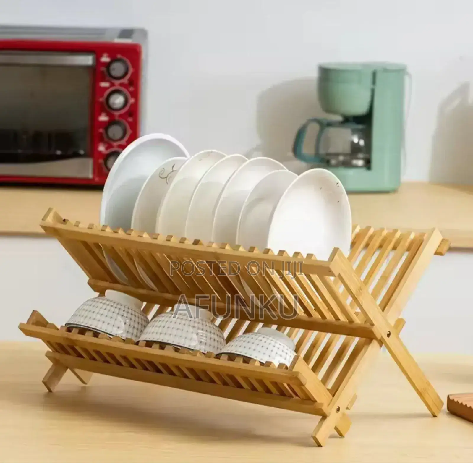 Wooden Plate Rack