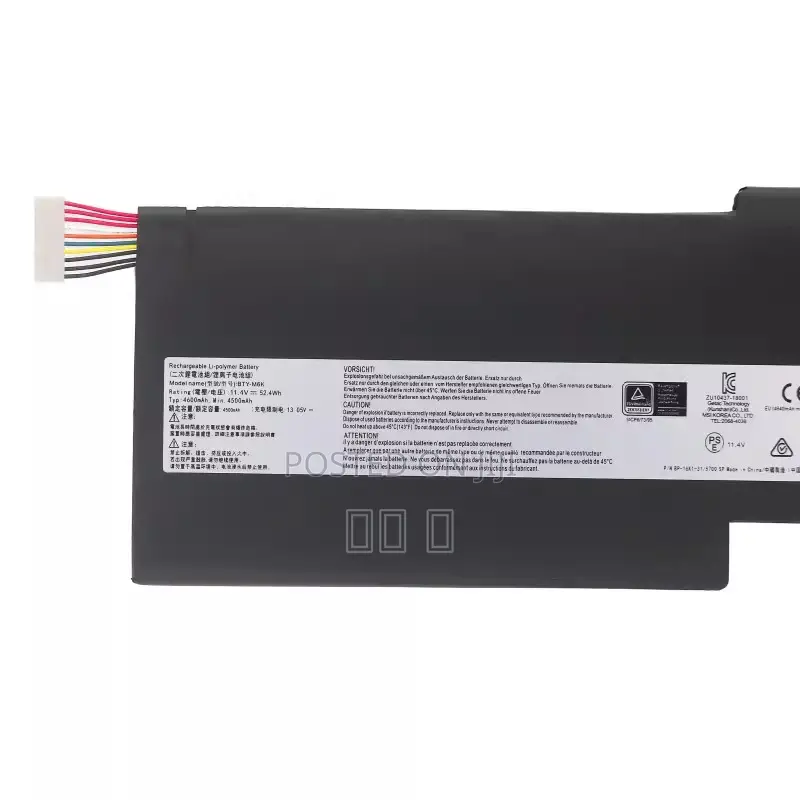 Battery for Msi-17b4 Ms-16k3 Gs63vr 7rg Stealth Pro 7rg-005