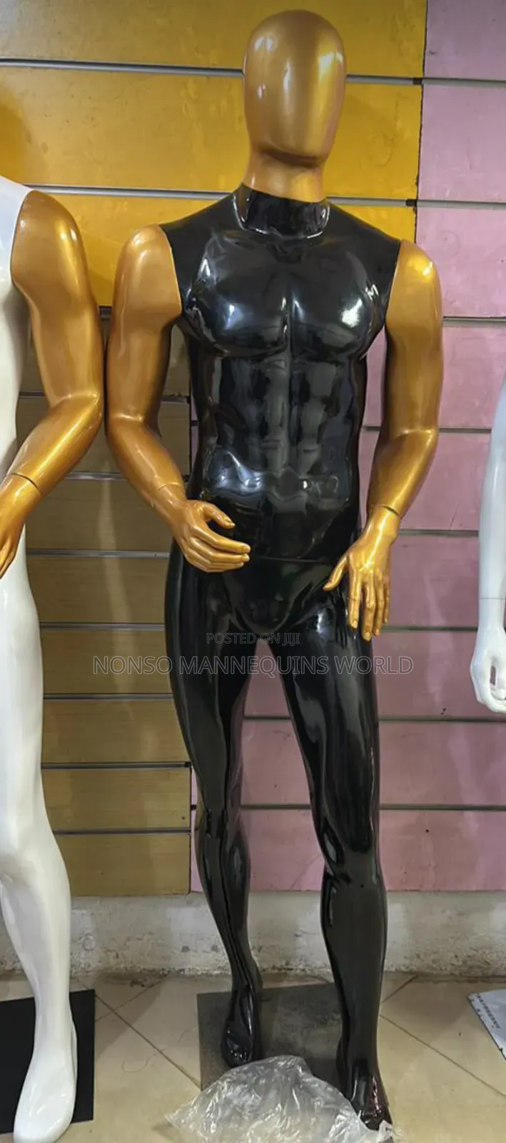 Naija Made Male Fibre Mannequins Of Different Colours