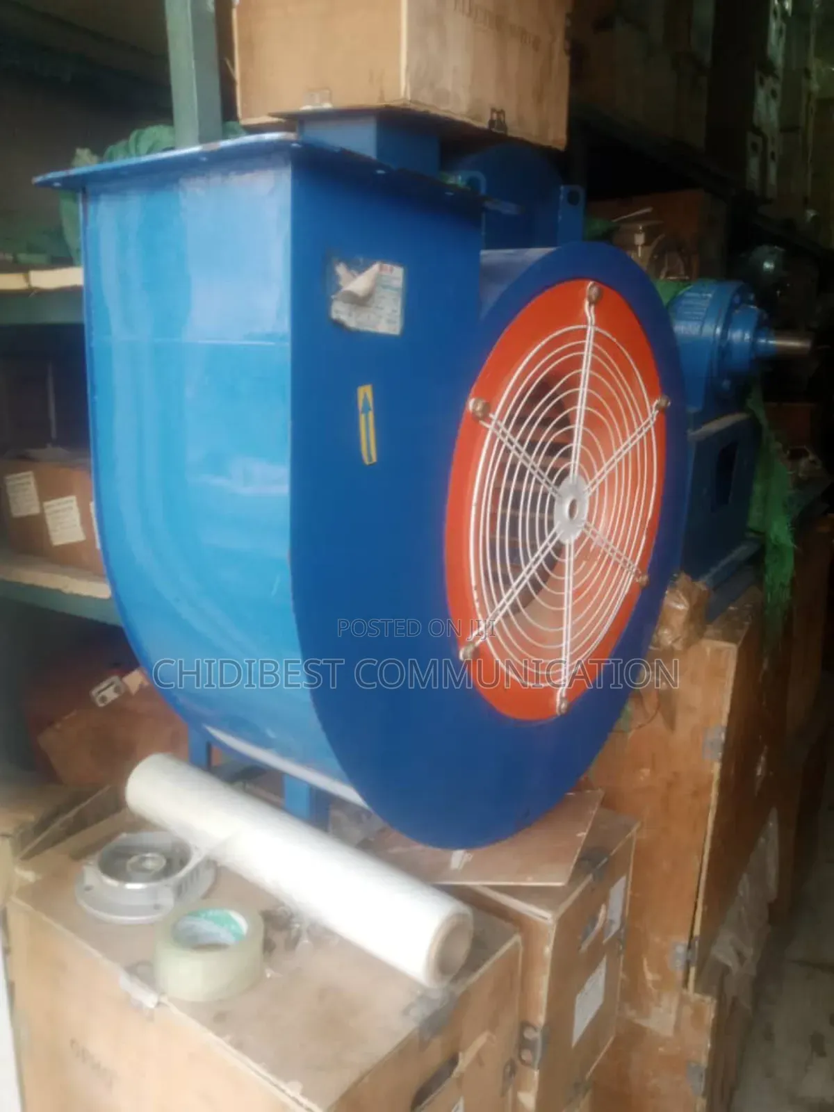 High Speed Snail Blower 5hp 3 Phase
